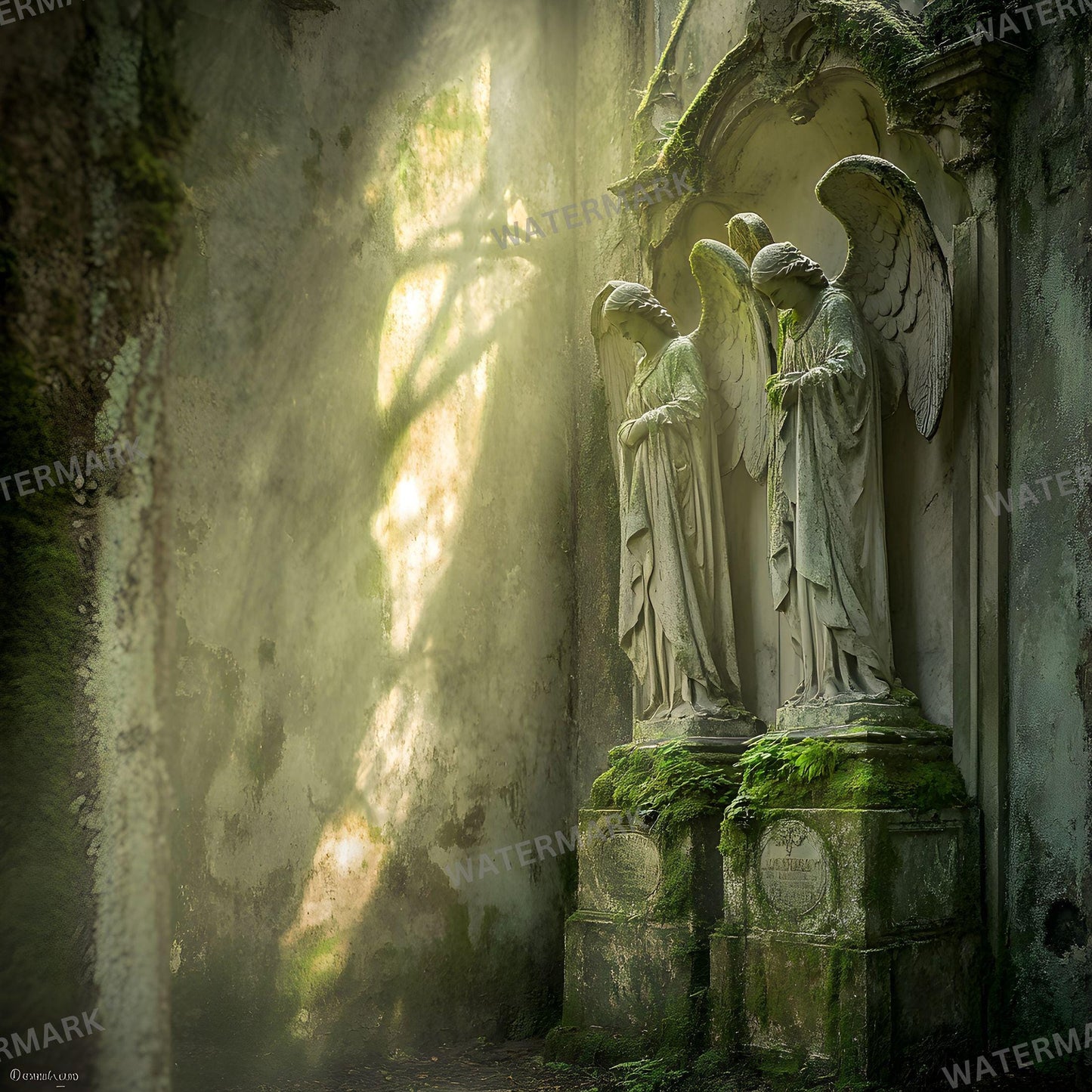Forgotten Mausoleum Photography Backdrop Digital Portrait Overlays for Stunning Composites 12 Designs 96x96px