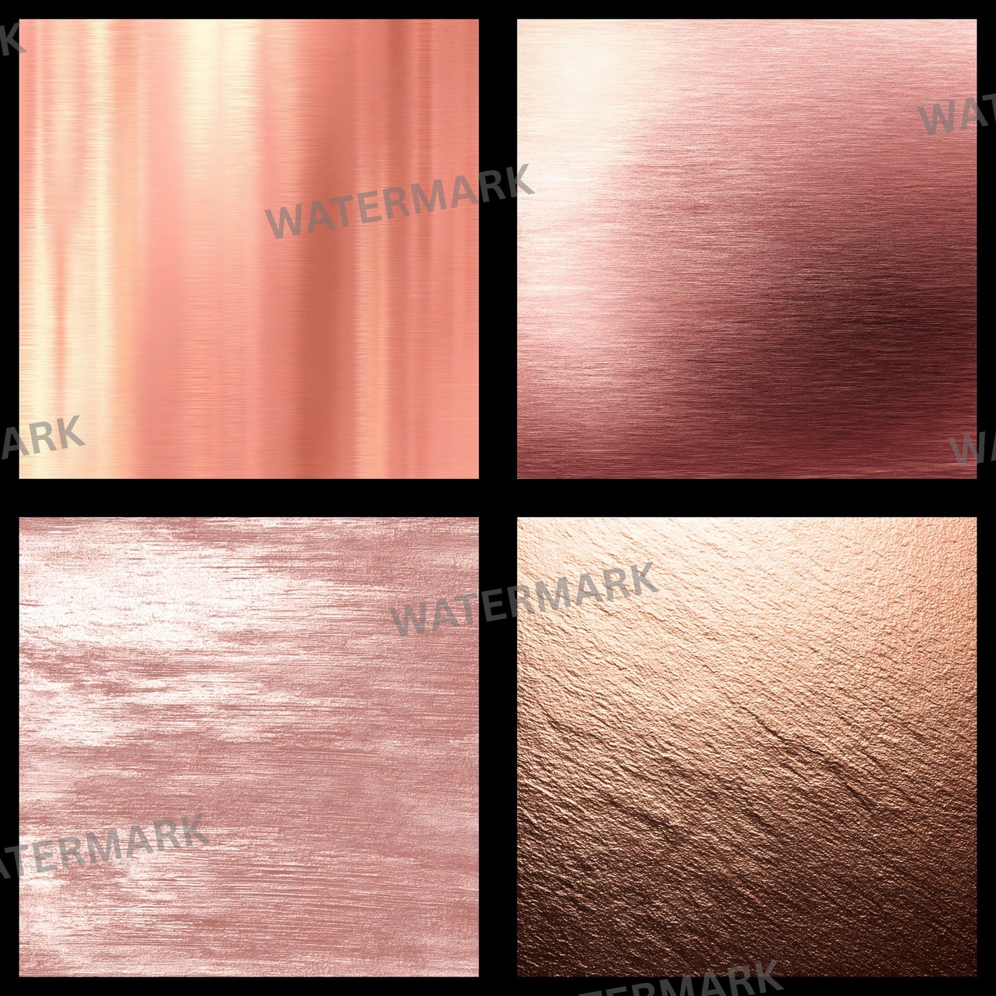 Rosegold Shimmering Digital Backdrop, Square Photography Background, Elegant Party Photo Booth, Sparkly Rose Gold Texture, Portrait Photography Prop