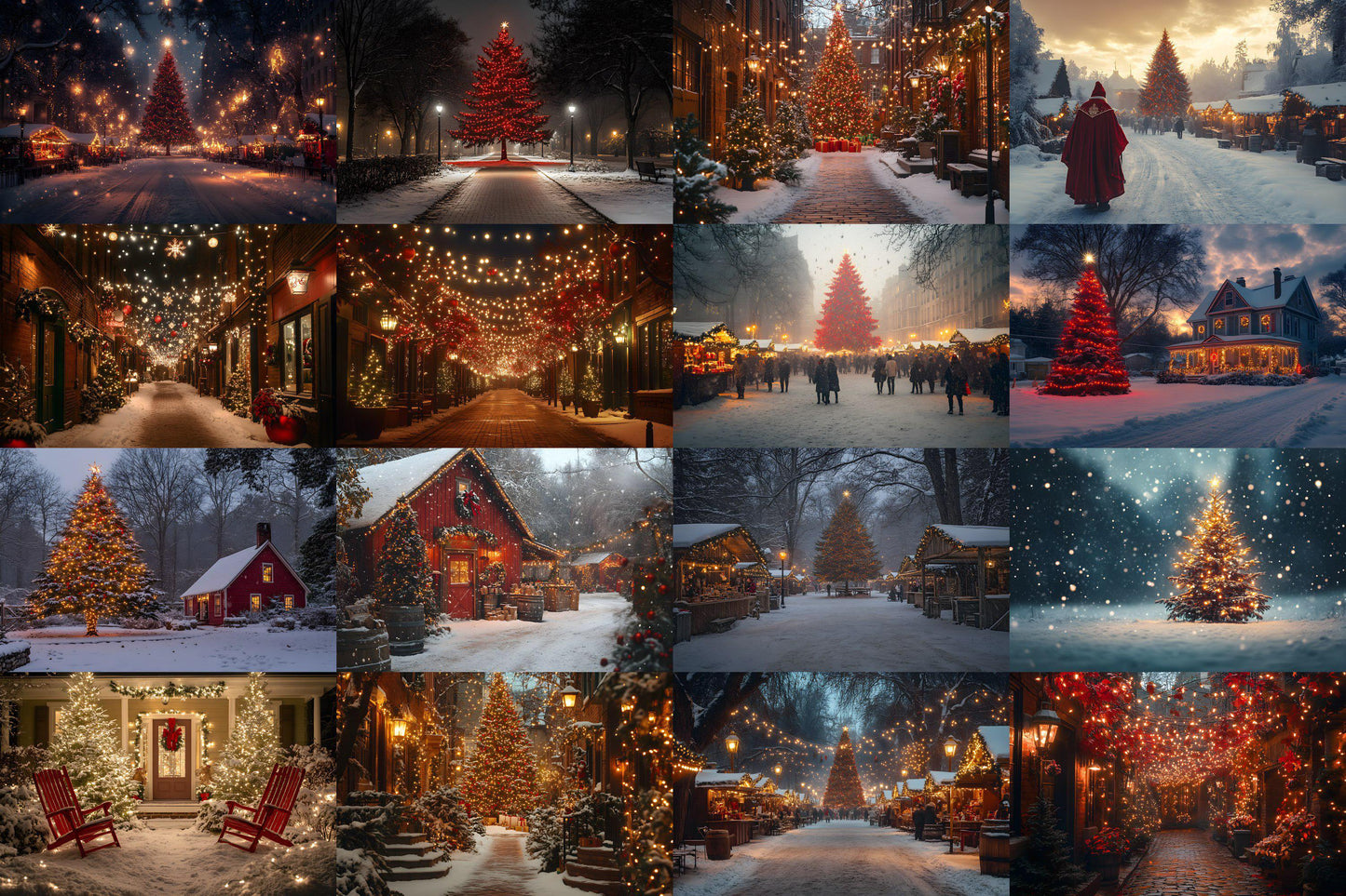 :2 Horizontal Christmas Backdrops, Digital Backdrop, Festive Christmas Backdrop Festive Digital Download Christmas Background