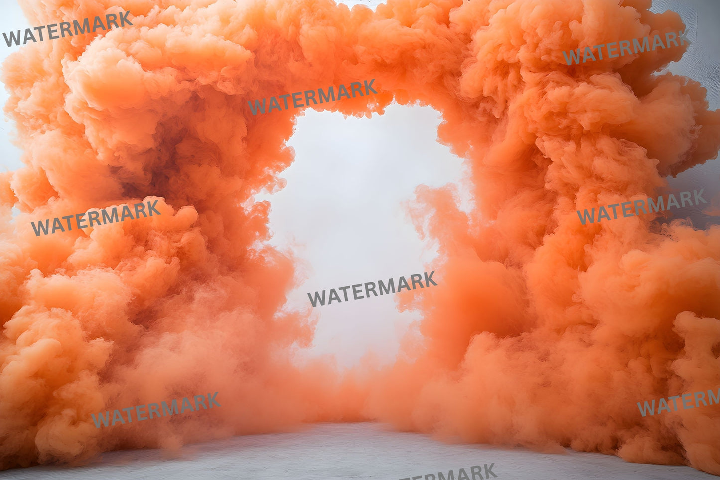 Orange Smoke Sports Photography Backdrop, Dynamic Athlete Background, Themed Digital Wallpaper, Action Photo Booth Prop, Images