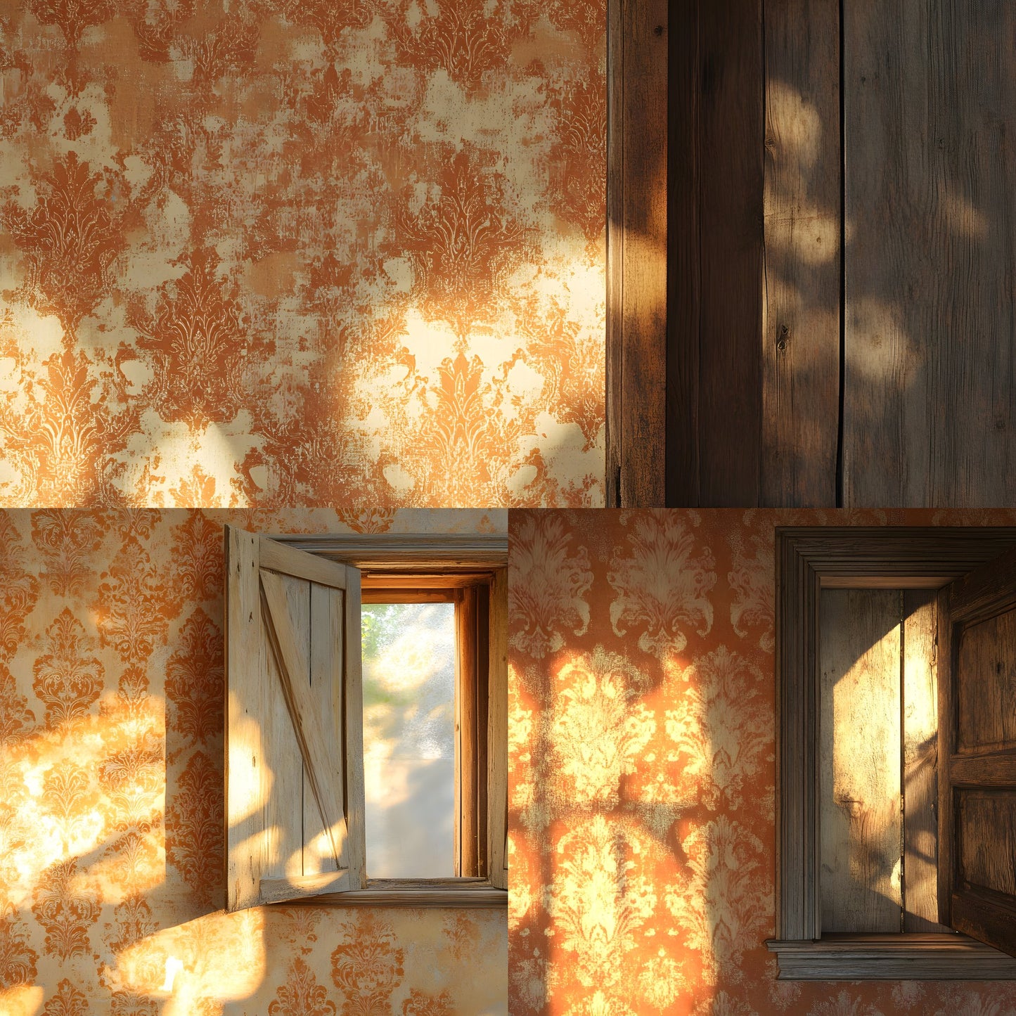Rustic Golden Light Digital Backdrop, Warm Photography Background for Portraits, Photo Wallpaper, Dreamy Fall Scene, Printable Photo Booth