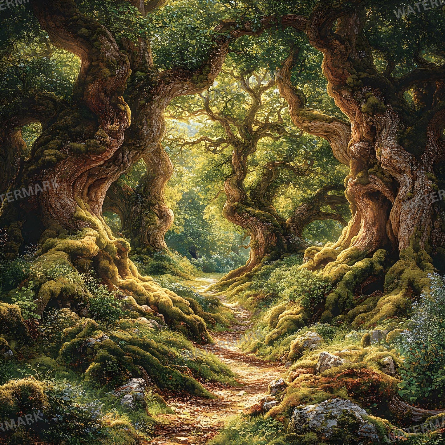 Ancient Oak Digital Photography Backdrop - 96x96px Overlay for Stunning Studio Composites Wallpaper Portrait Backgrounds