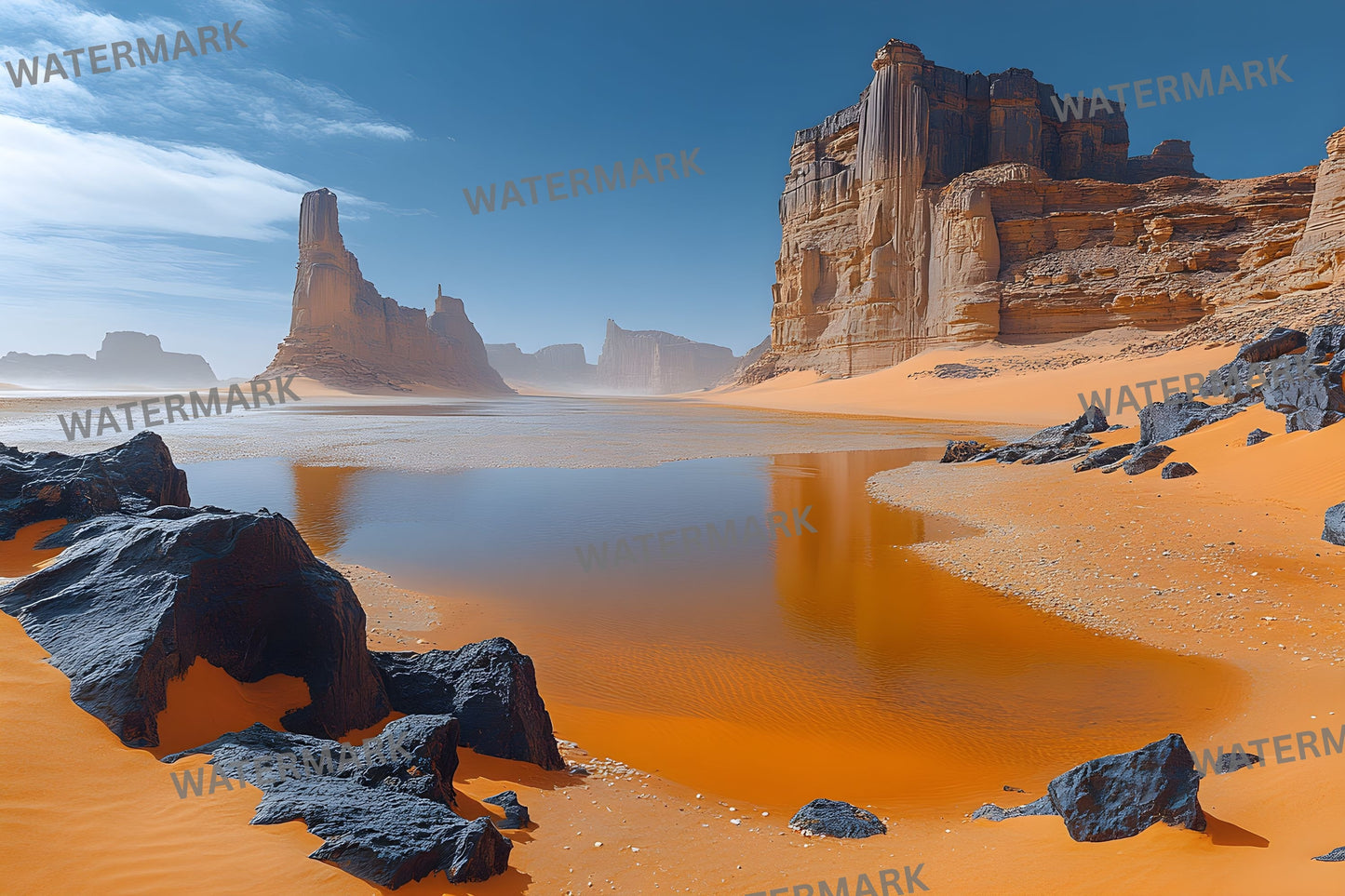 Beach Cyberpunk Backdrop, Futuristic Seascape Background, Digital Wallpaper for Photography, Blade Runner Inspired Landscape, Ocean Scene