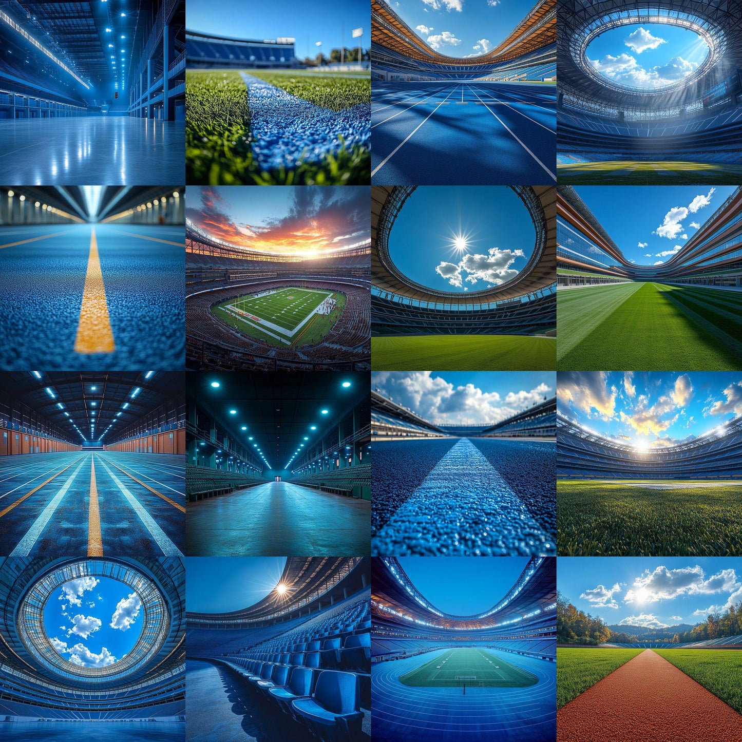 Sports stadium digital backdrops, PNG overlays for team portraits, football field photo scenes, game day composite photography props.
