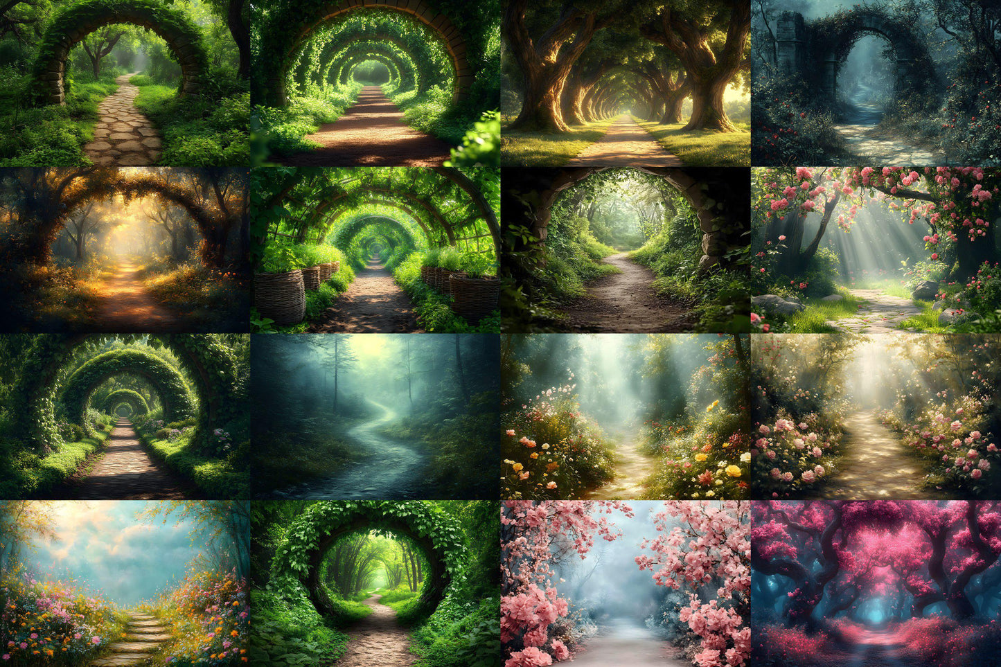 Enchanted Forest Backdrops, Photography ��������� Magical Forest Storytelling Backgrounds, Magic Woodland, Fairytale & Floral Backdrops