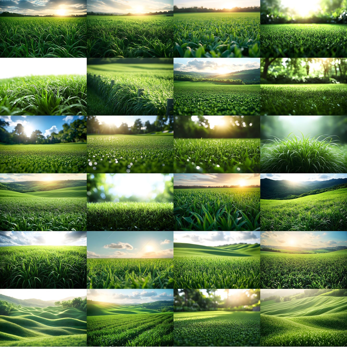 Sporty Green Field Backdrop, Lush Backgrounds, Digital Photography Backdrops for Sports Portraits, Team Photo Day, High Resolution Images