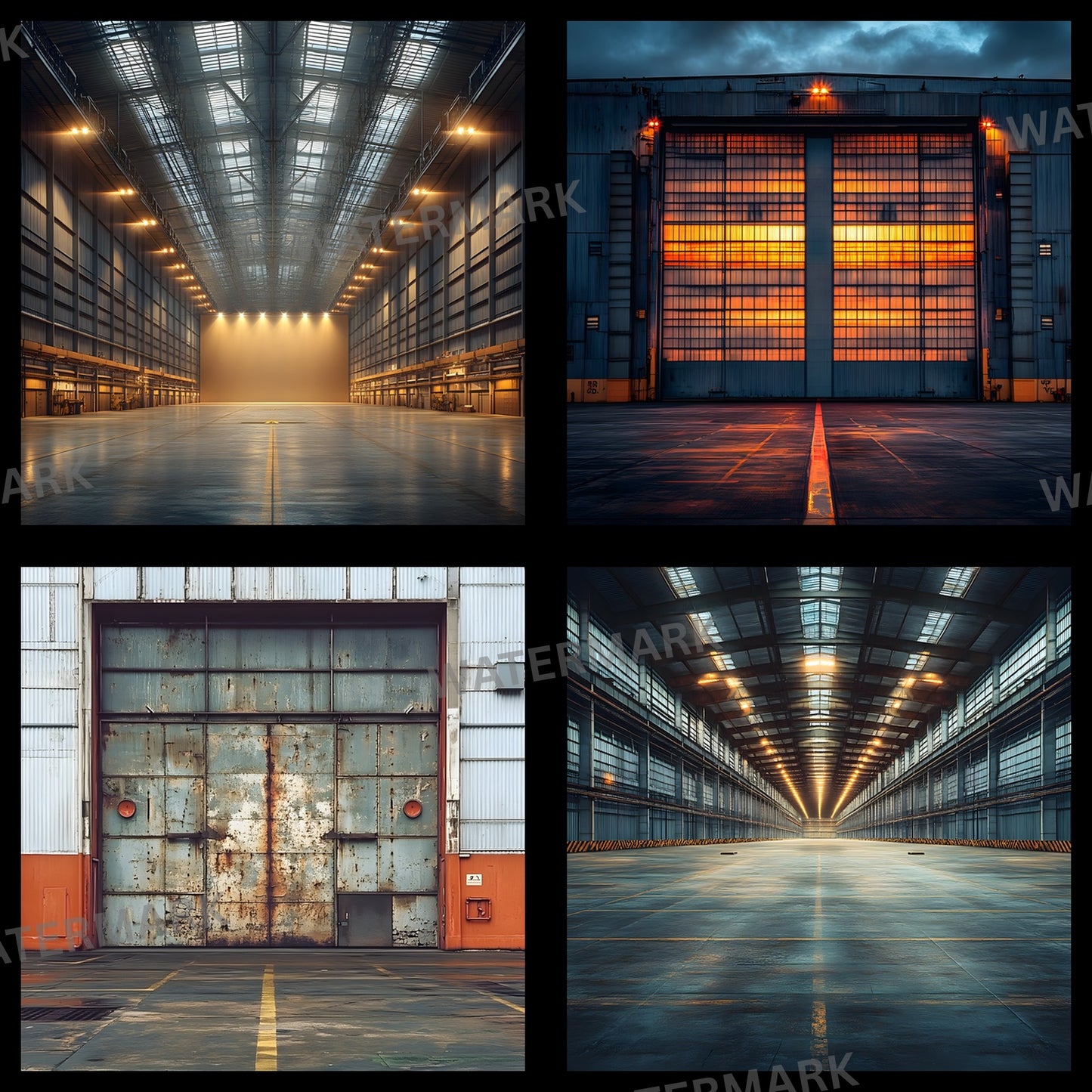Warehouse Sports Digital Backdrop, Industrial Sports Background, Photography Prop, Sports Team Photo, Urban Sports Digital Download