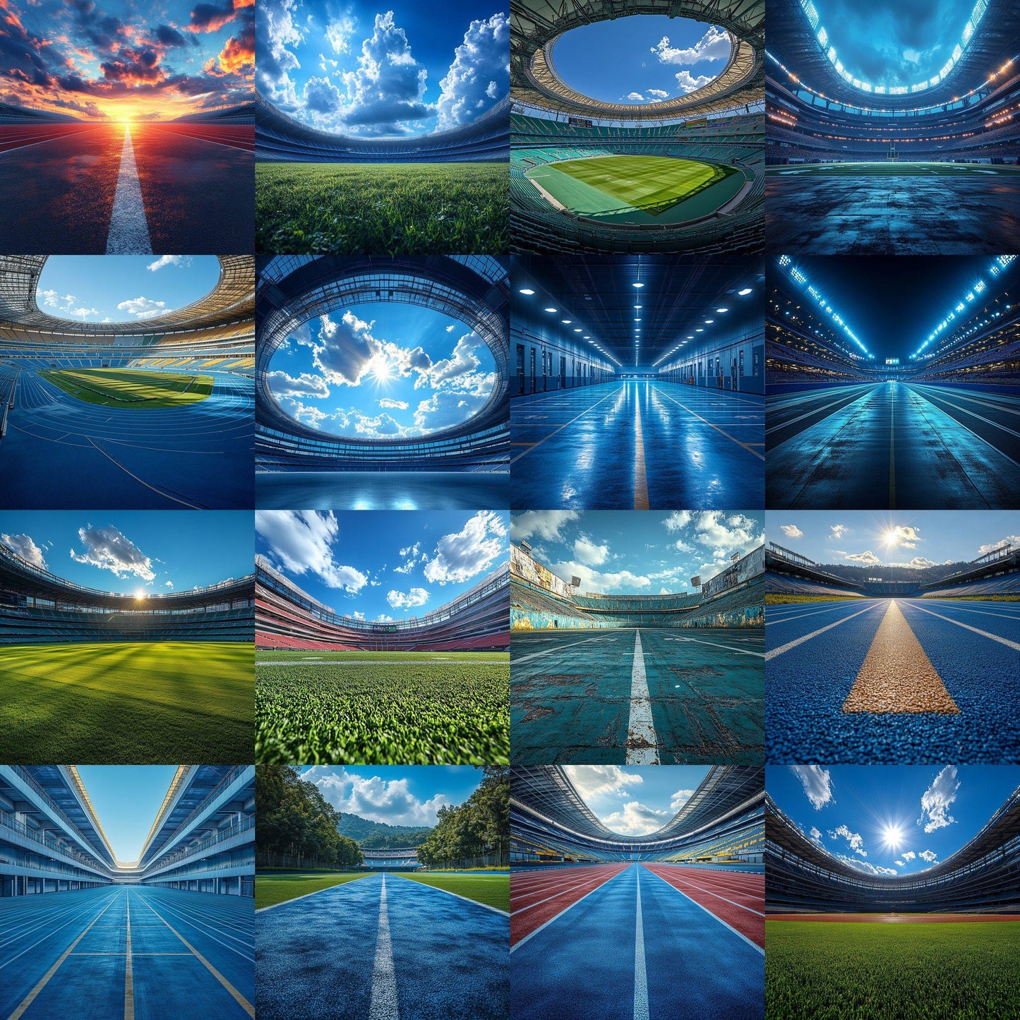 Sports stadium digital backdrops, PNG overlays for team portraits, football field photo scenes, game day composite photography props.