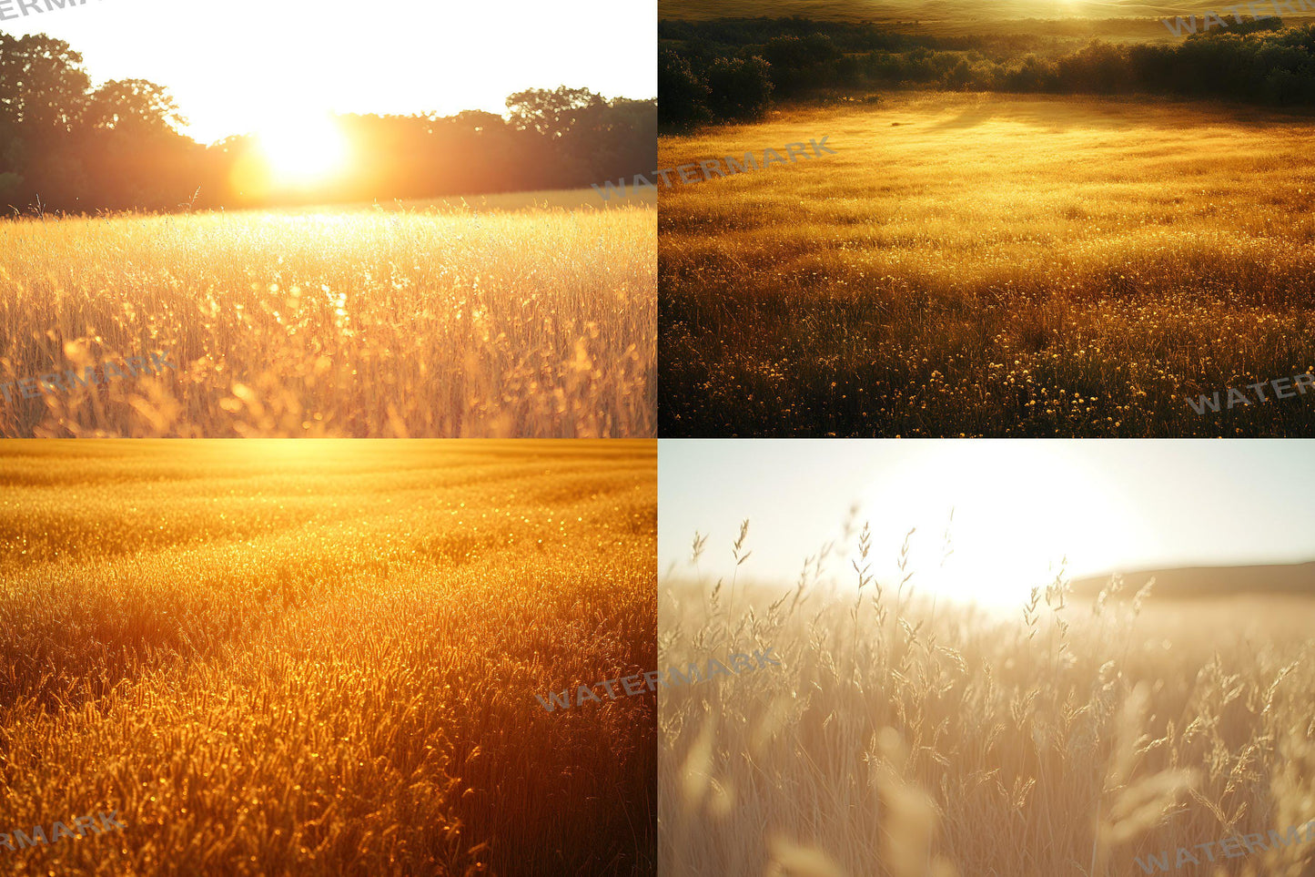 Golden Hour Field Backdrops, Sunset Photography Backdrop, Warm Glow Overlays, Maternity Backdrop, Photoshop Backgrounds