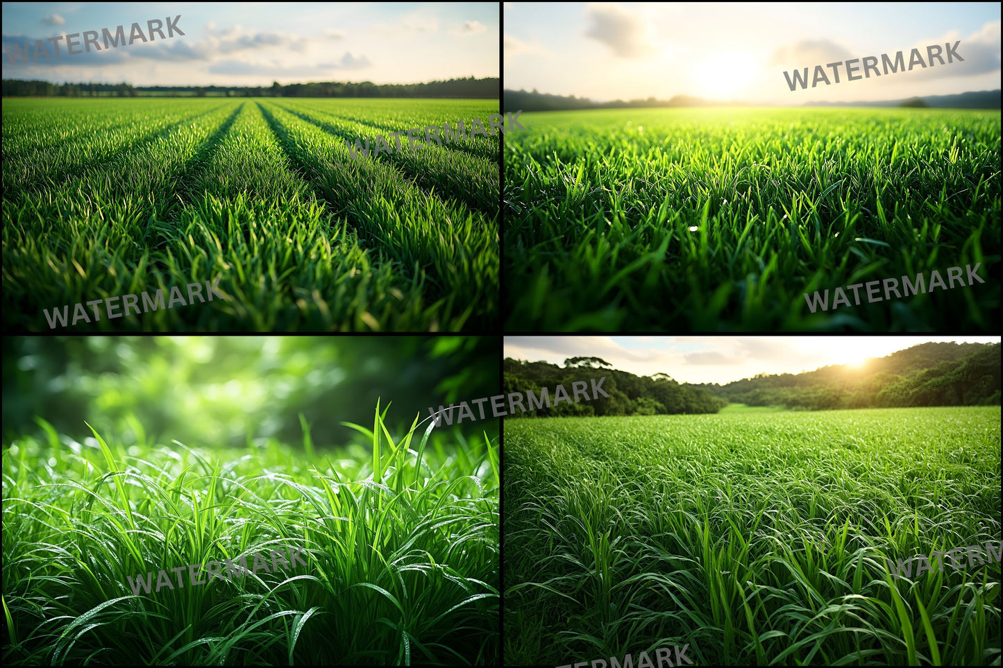 Sporty Green Field Backdrop for Photography, Lush Background, Digital Download for Sports Portraits, Team Photos, and Action Shots