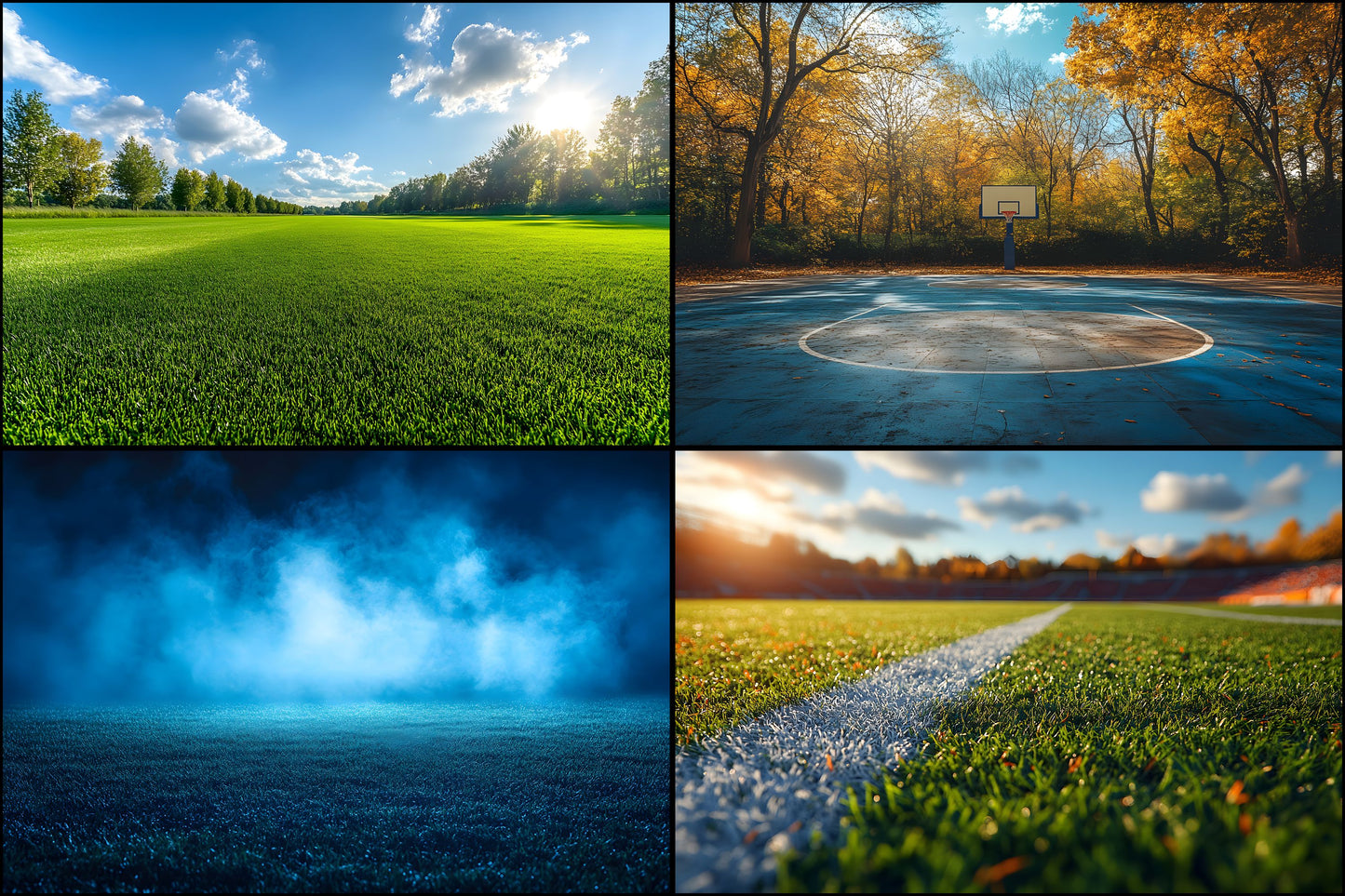 Sports Photography Backdrop Bundle, Action Photo Backgrounds, Digital Download for Team Pictures, Athlete Portraits, Scenes