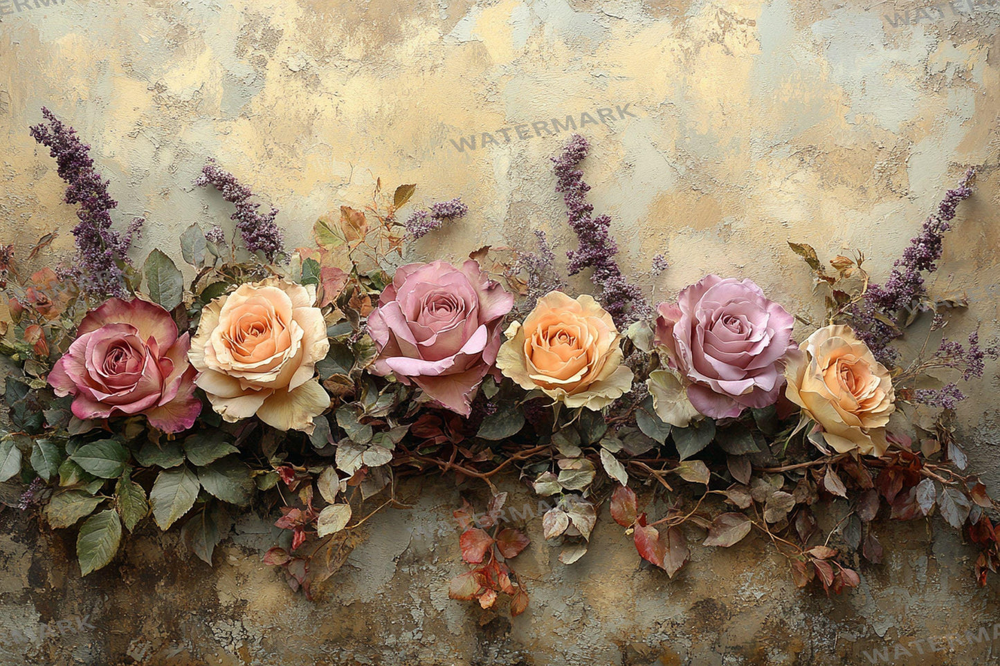 Vintage rose bouquet digital backdrops, floral PNG overlays, shabby chic photography backgrounds, pink flower scene composite props