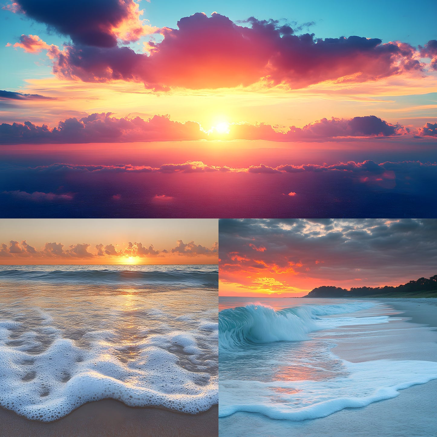 Sunset Photography Backdrop, Golden Hour Digital Background for Photographers, Warm Light , Dreamy Sky Photo Prop, Portrait Photography