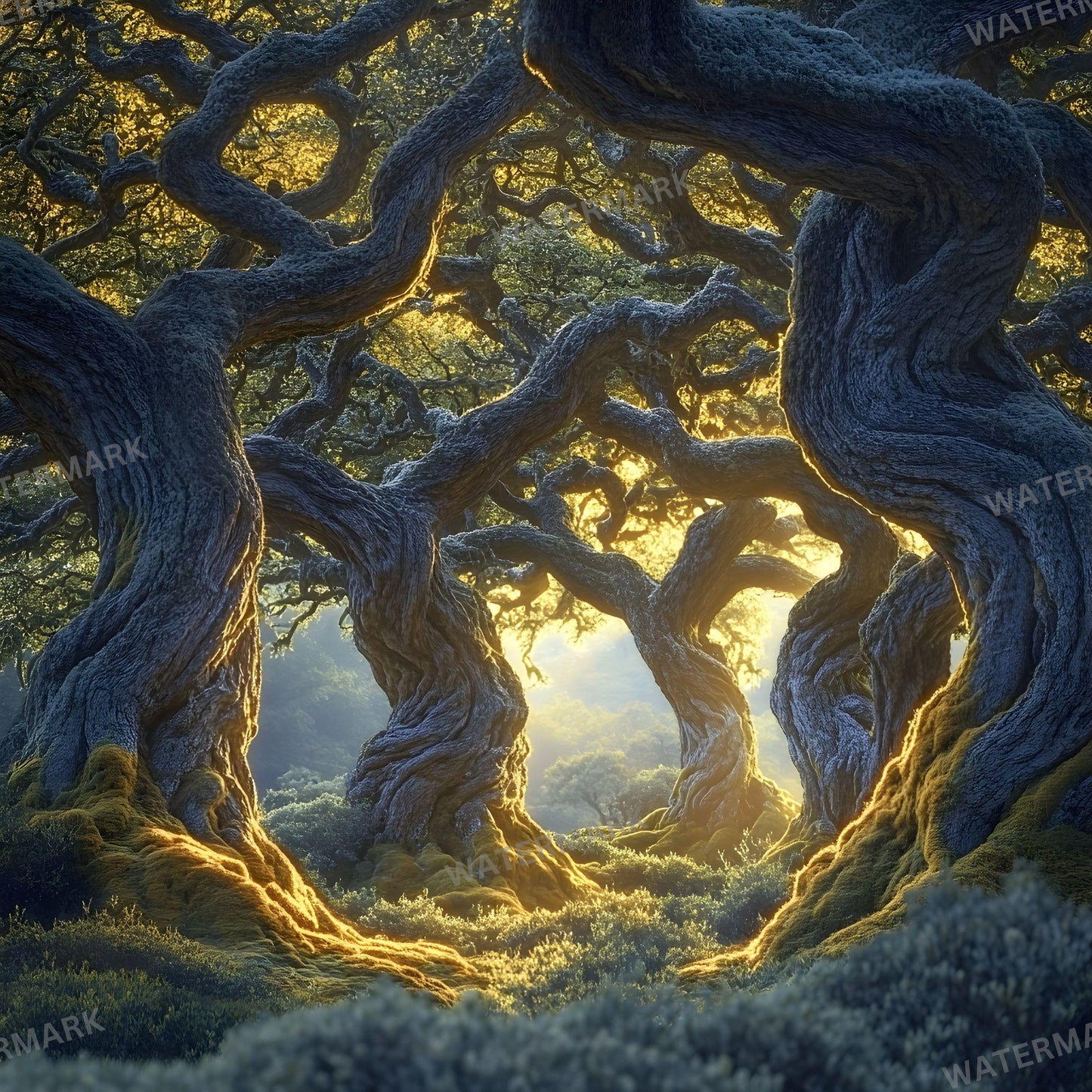 Ancient Oak Digital Photography Backdrop - 96x96px Overlay for Stunning Studio Composites Wallpaper Portrait Backgrounds