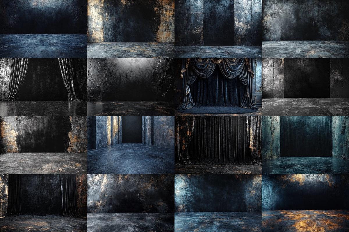 Black Velvet Photography Backdrops - Textured PNG Backgrounds for Digital Art Stunning Photos - 00x00px Commercial Use Allowed