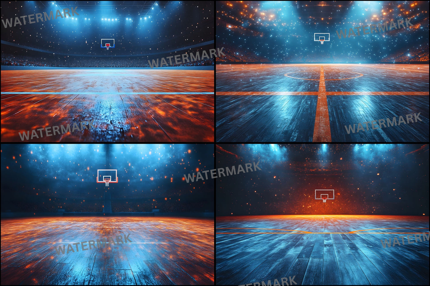 Sports Photography Backdrop Digital Download, Action Scene Background for Athlete Portraits, Photo Booth, Team Sports Photo Overlays