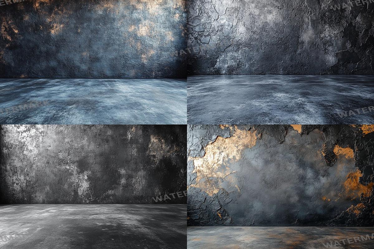 Charcoal Textured Wall Backdrops for Photography - Warm Aesthetic PNGs 00x00px for Digital Artists Designers - Commercial Use