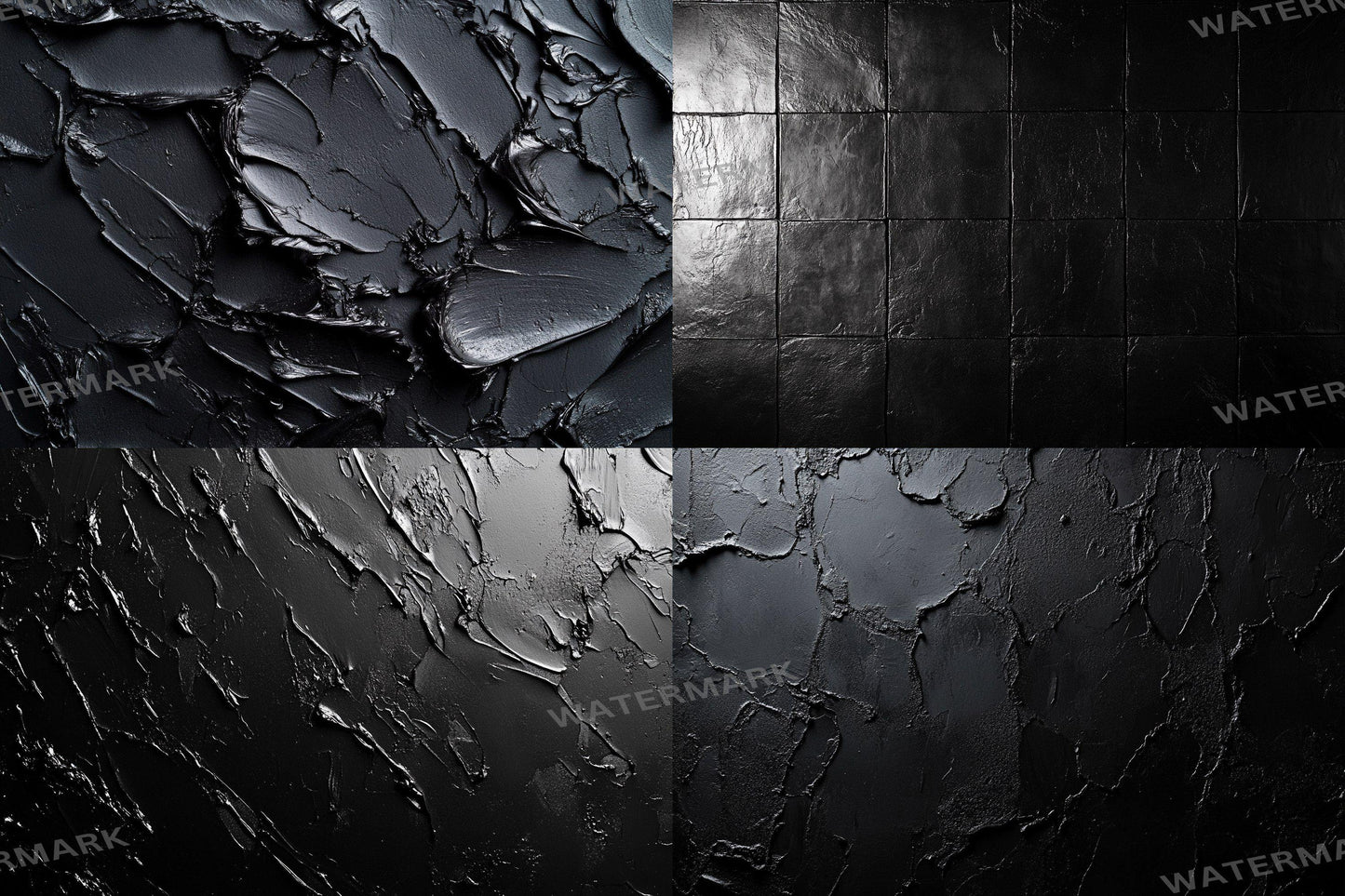 Black Textured Digital Backdrops - 3High-Res PNGs 00x00px for Stunning Photography