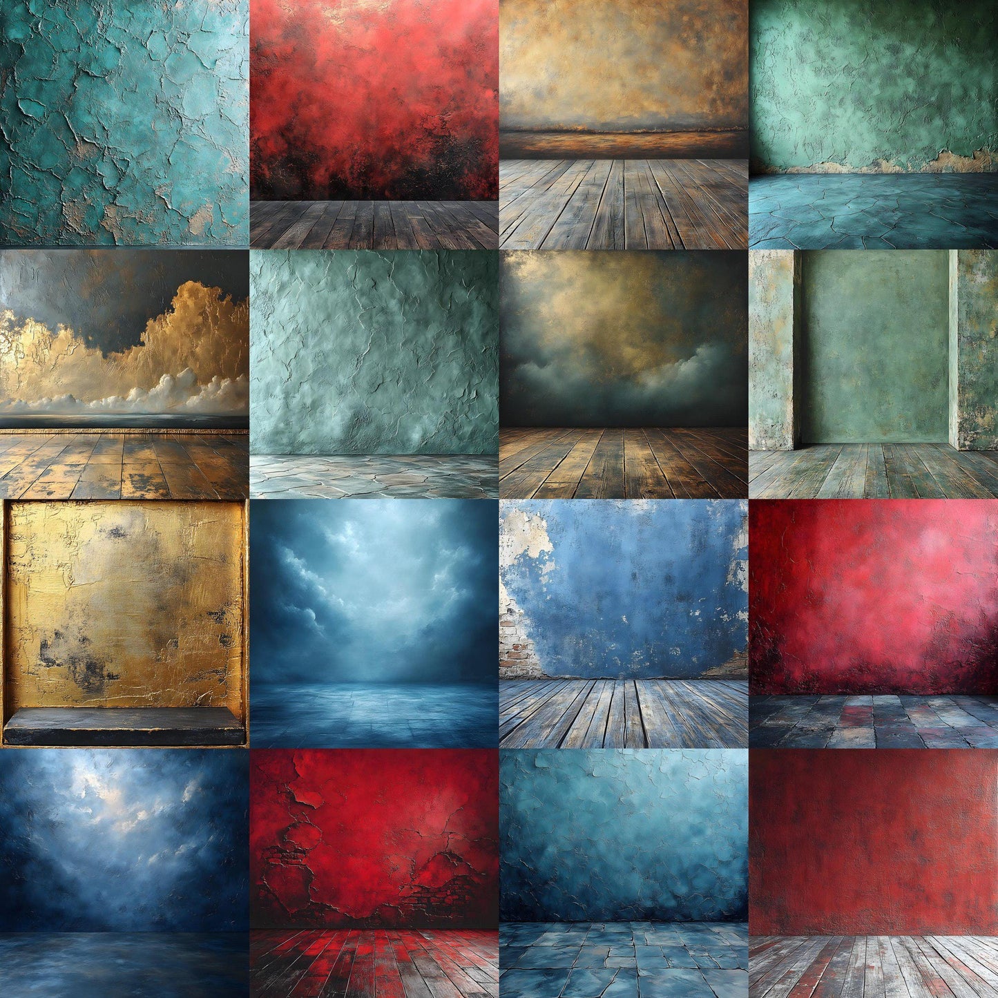 Textured Studio Backdrops - High-Quality Digital Backgrounds for Photography, Photoshop Overlays & Portrait Sessions