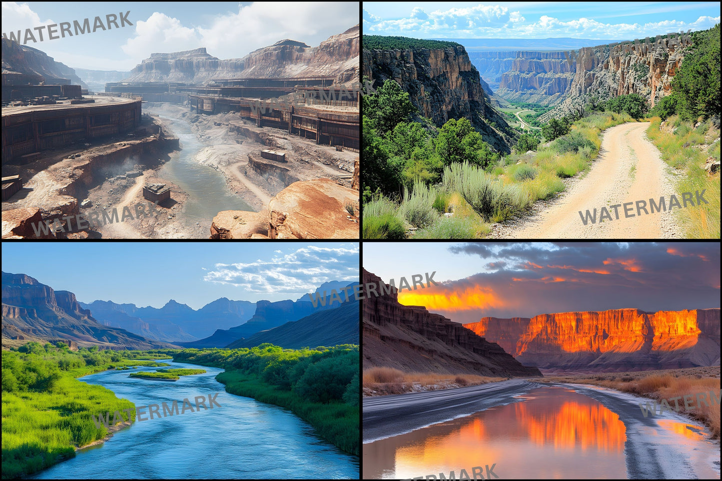 Grand Canyon Digital Backdrop, Arizona Photography Background, Scenic Western Photo Prop, Travel Photography, Desert View, Printable Wallpaper