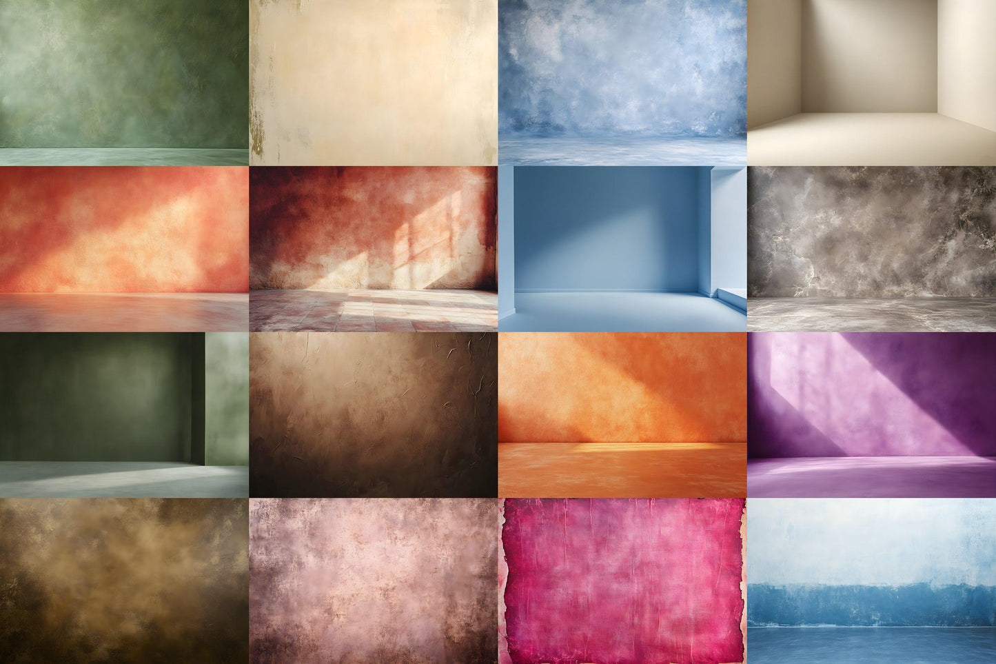 Textured Photography Backdrops - Backdrop Set with 9PNG Images - 00x00px Size 32 Ratio for Creative - Photography and Design