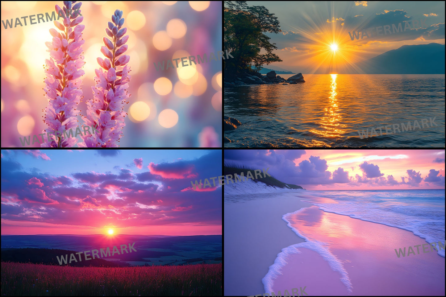 Sunset Photography Backdrop, Golden Hour Digital Background for Photographers, Warm Light , Dreamy Sky Photo Prop, Portrait Photography