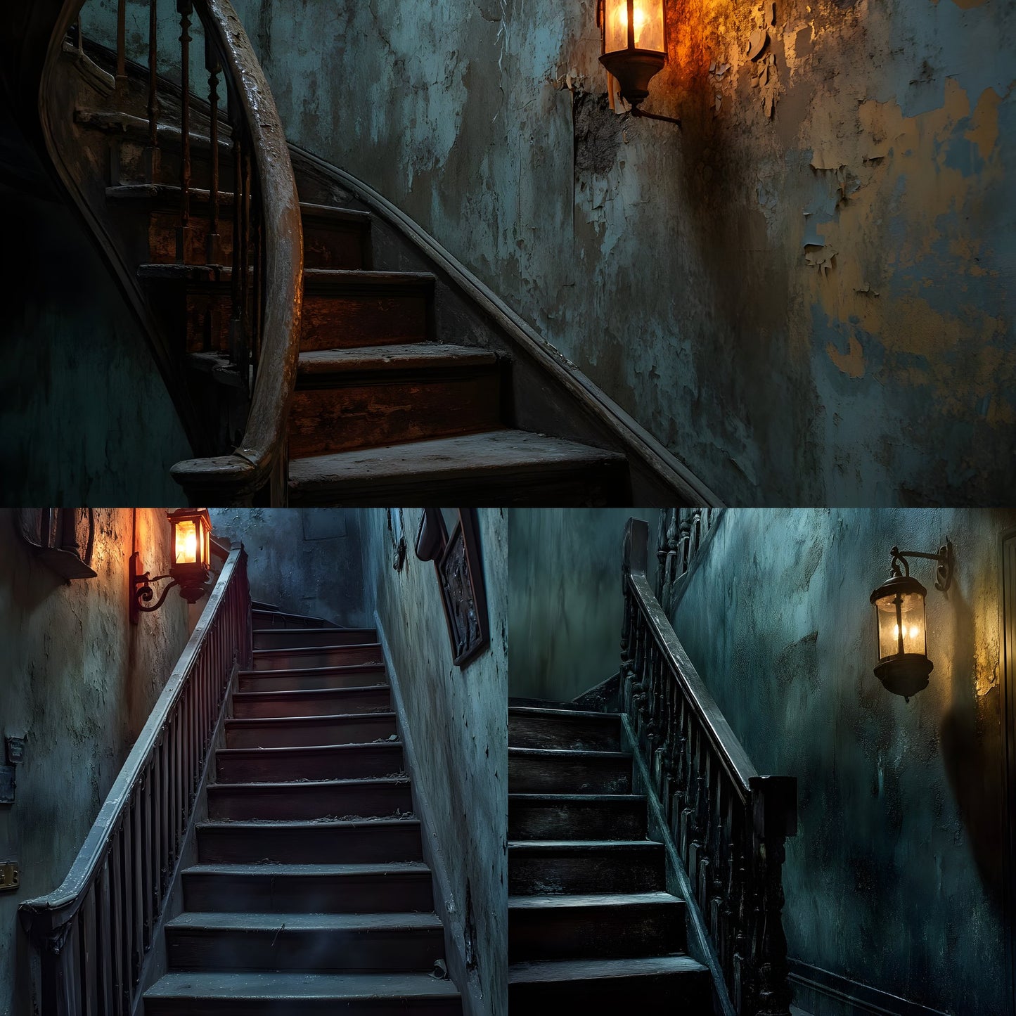 Winding Staircase Digital Backdrop, Photography Background, Fantasy Stairway Photo Prop, Fairytale Scene Setter, Magical Ascent Image