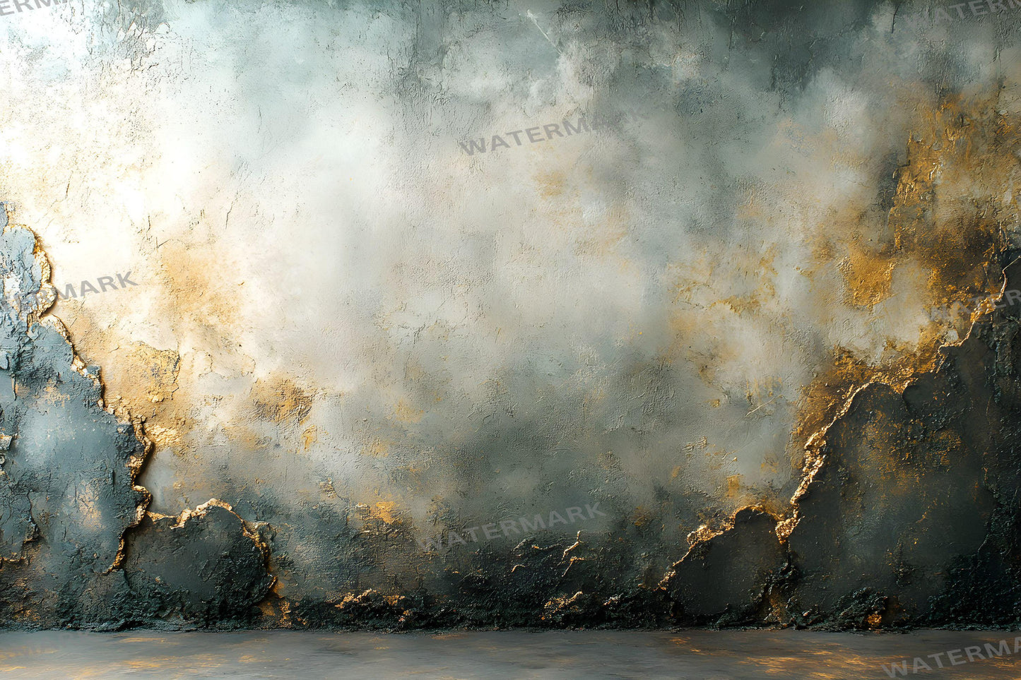 Smoky Topaz Wall Backdrops - Vintage Textured Digital Backgrounds