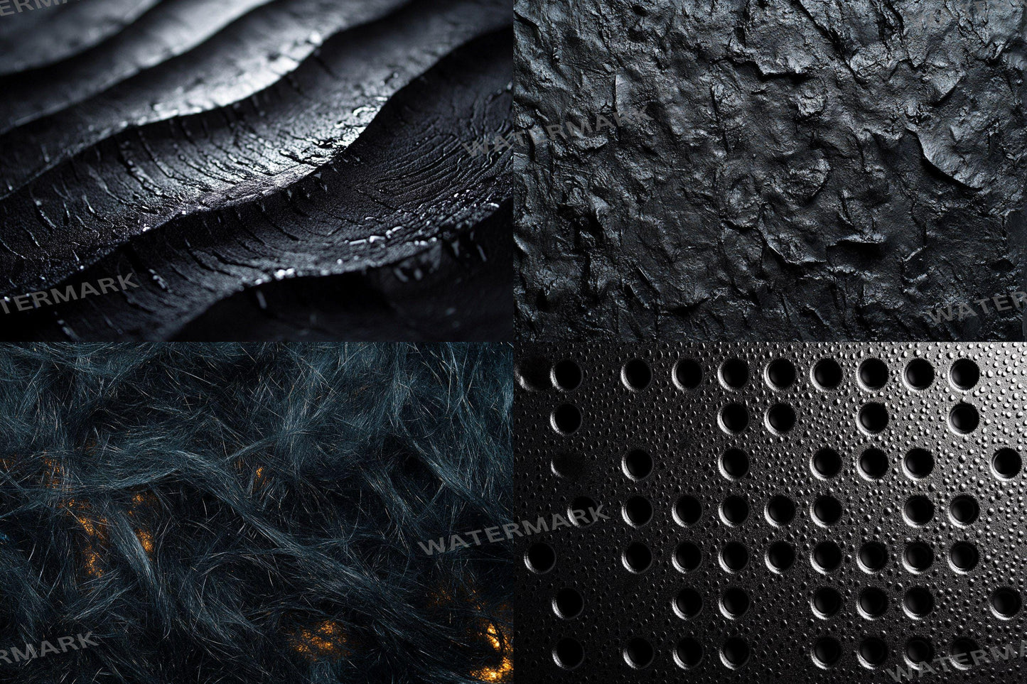 Black Textured Digital Backdrops - 3High-Res PNGs 00x00px for Stunning Photography