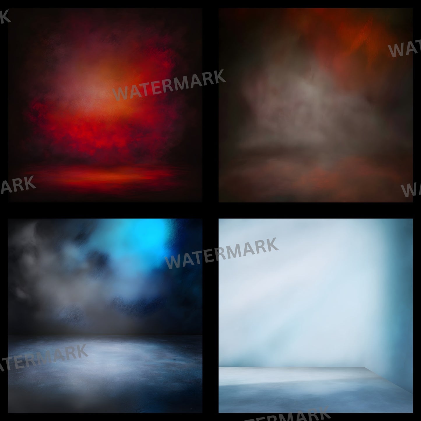 Abstract Photography Backdrop, Square Digital Background for Portrait, Artistic Photo Booth Prop, Modern Studio Art Texture, Glow Effect