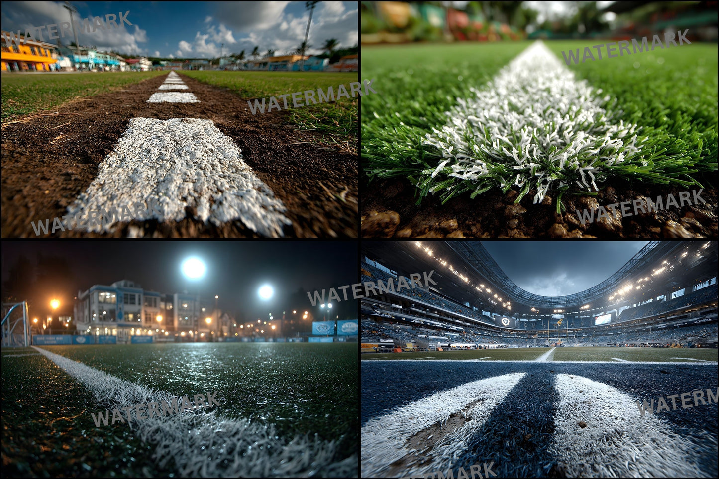 Sports Field Photography Backdrop Digital Download, Baseball, Football, Soccer Field Background for Sports Portraits, Team Photo Day Landscape