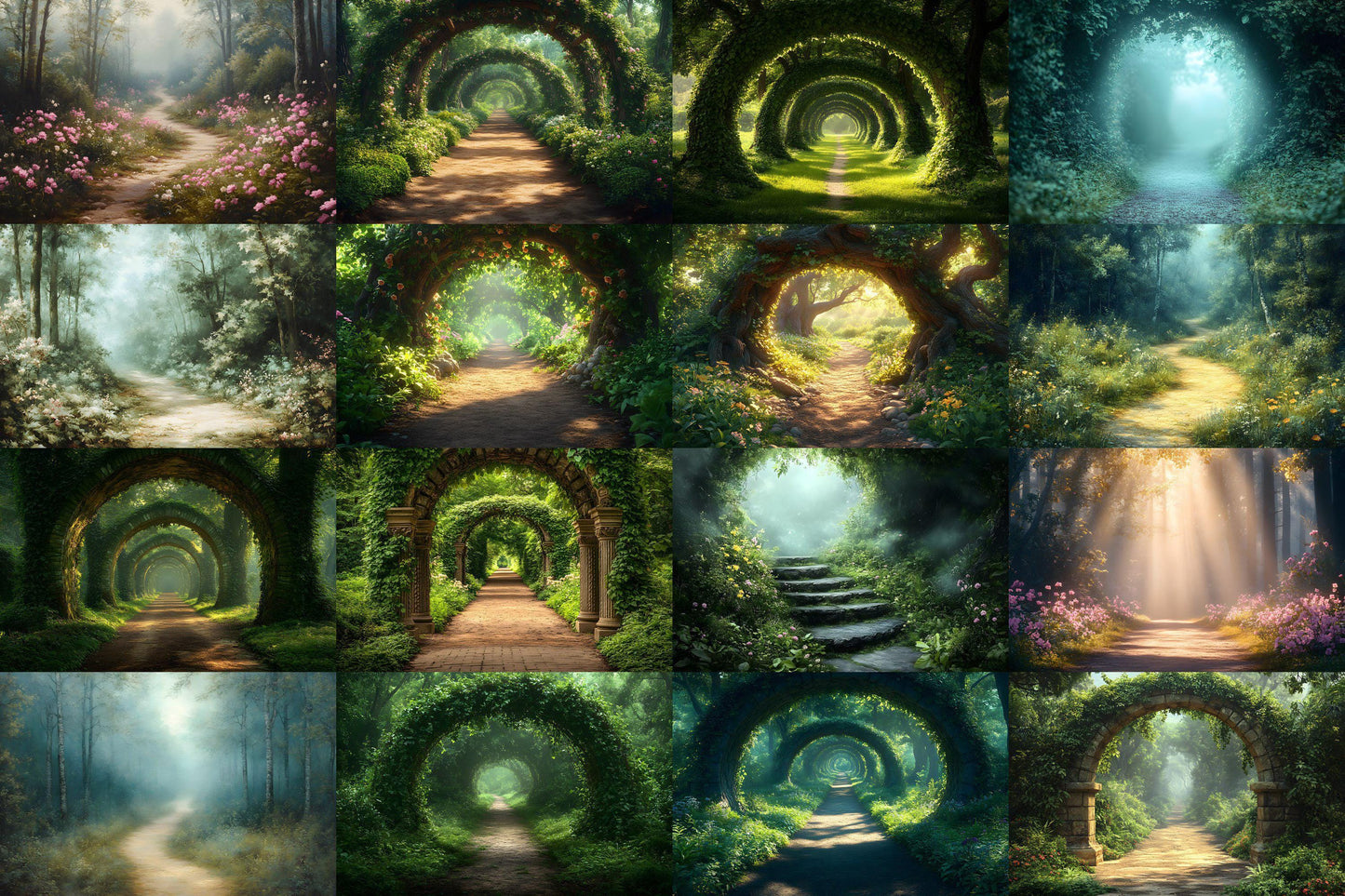 Enchanted Forest Backdrops, Photography ��������� Magical Forest Storytelling Backgrounds, Magic Woodland, Fairytale & Floral Backdrops