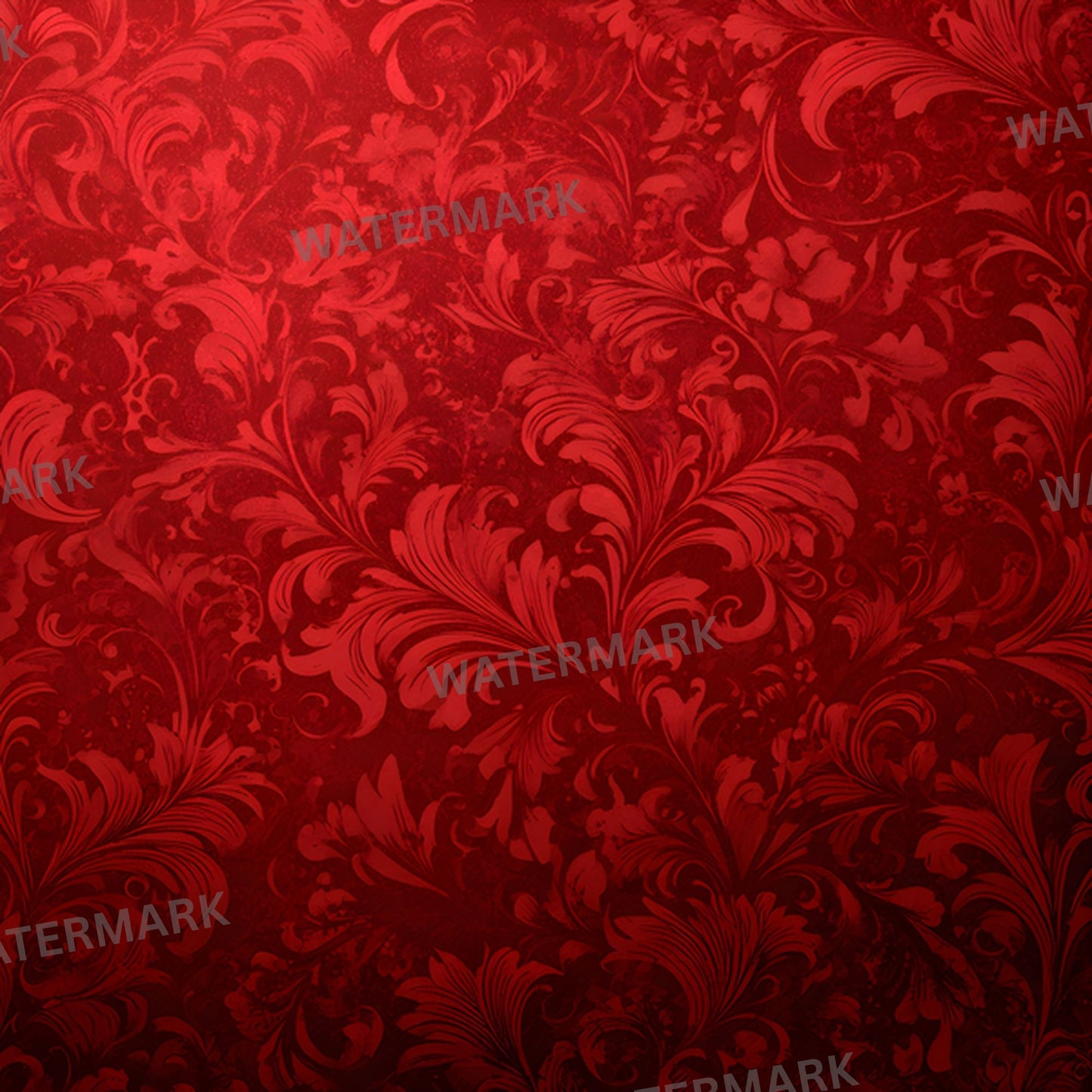 Vintage Red Patterned Photography Backdrop, Square Digital Background for Product, Portrait, and Social Media Content Creation - SQBD93