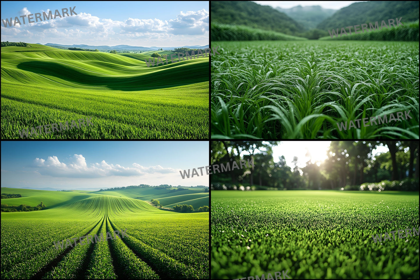 Digital Backdrop Natural Field Photography Background for Portrait Photo Editing Composite Overlays High Resolution Images