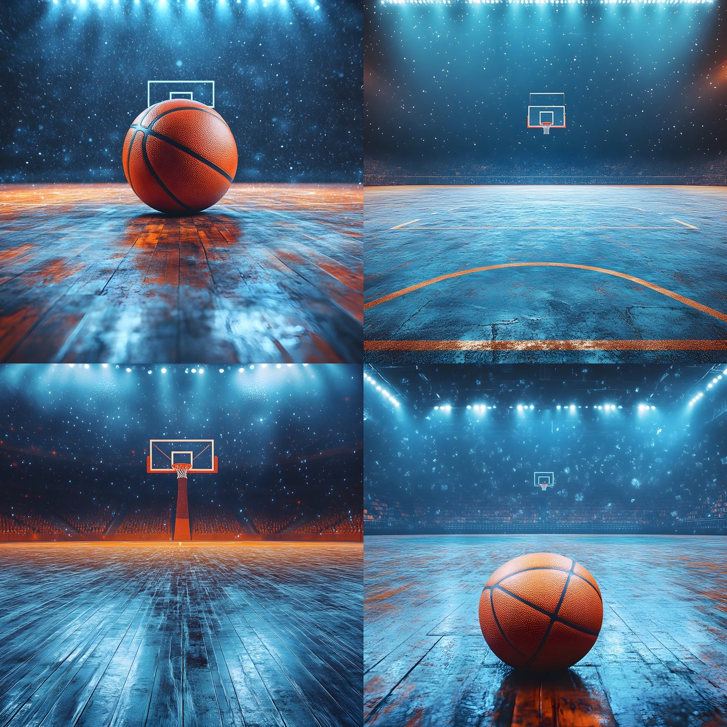 Sports Photography Backdrop Bundle, Action Scene Digital Backgrounds for Athletes, Team Photo Day, High Resolution Images