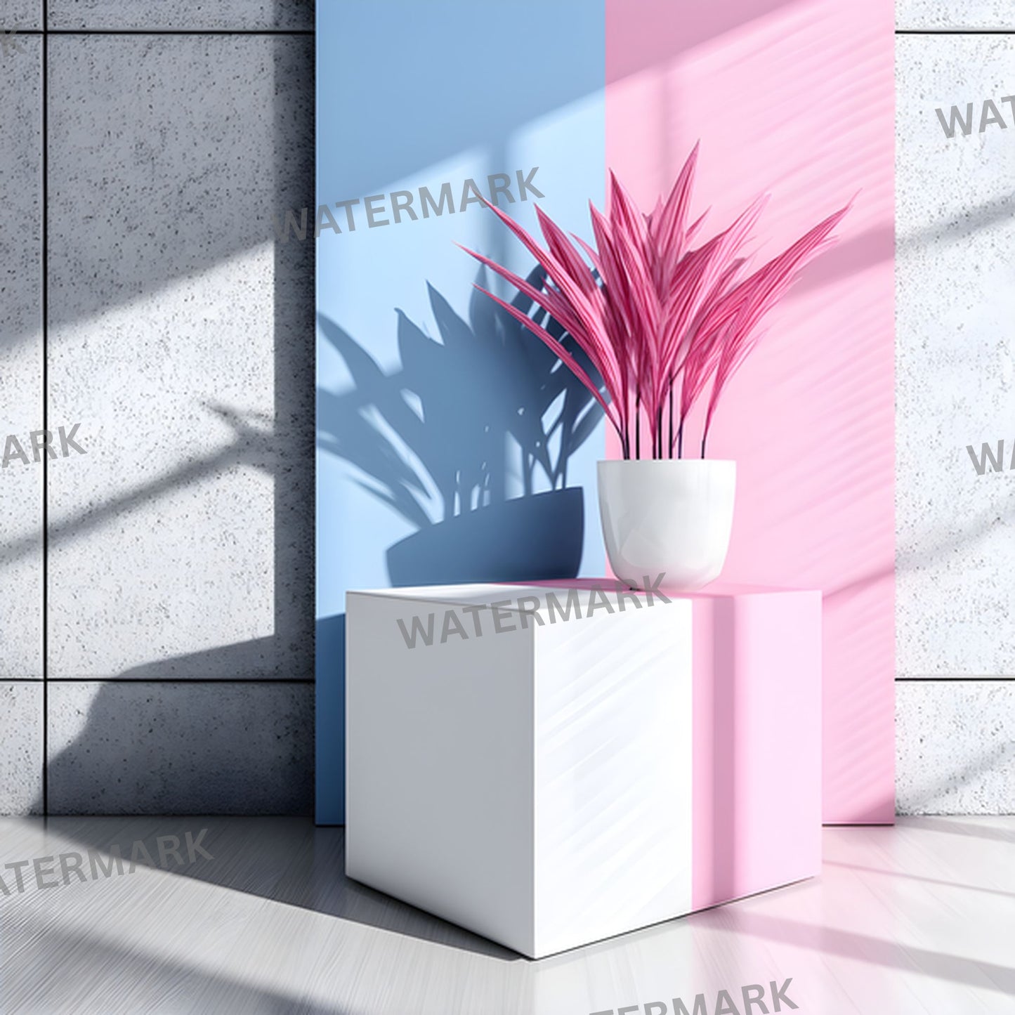 Pastel Photography Backdrop, Textured Wall Digital Background, Vignette Portrait Prop, Square Format for Social Media, Soft Colors Photo Booth