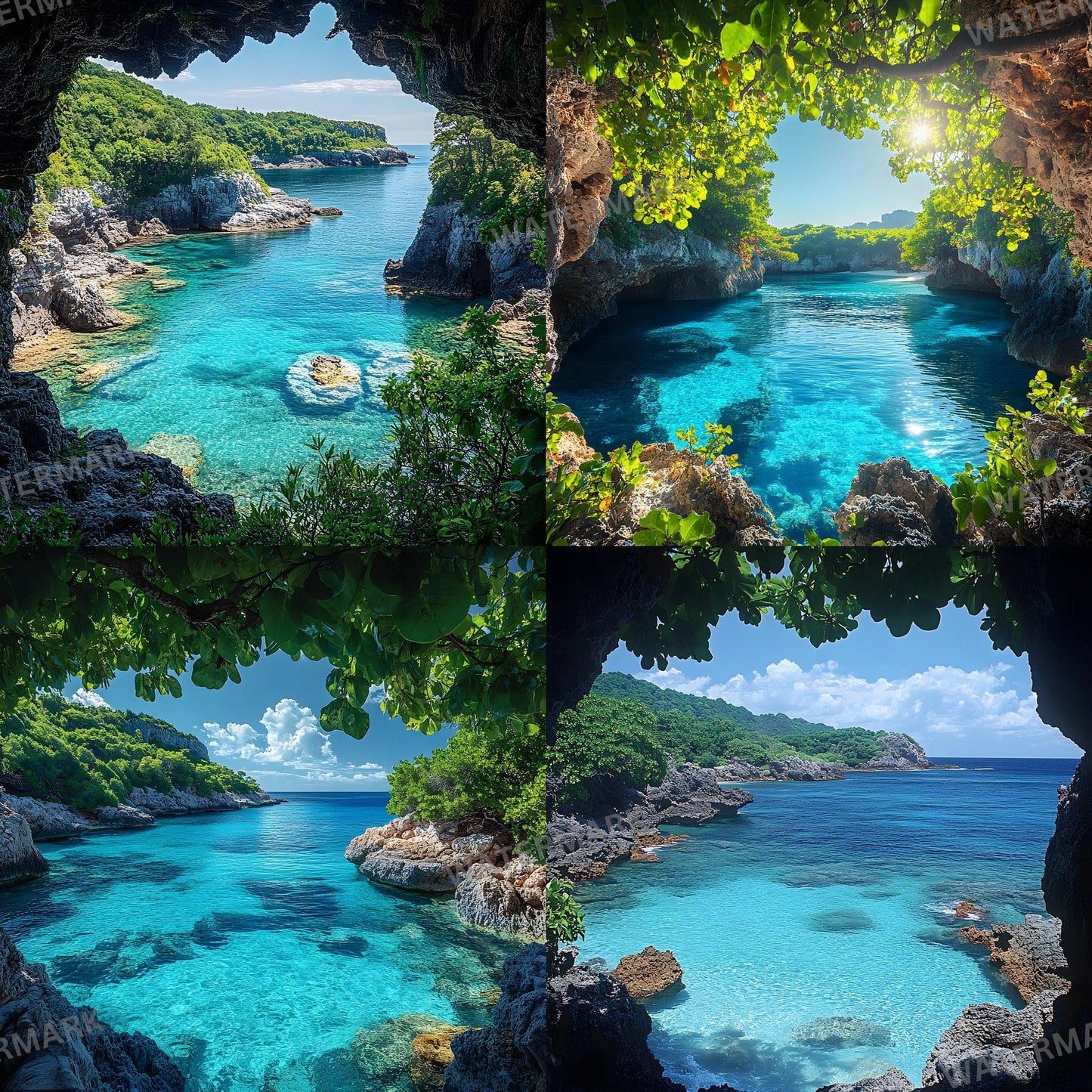 Hidden Cove Digital Backdrops for Photography, Fine Art Portrait Backgrounds, Photoshop Overlays ,Studio, Maternity & Wedding Photography