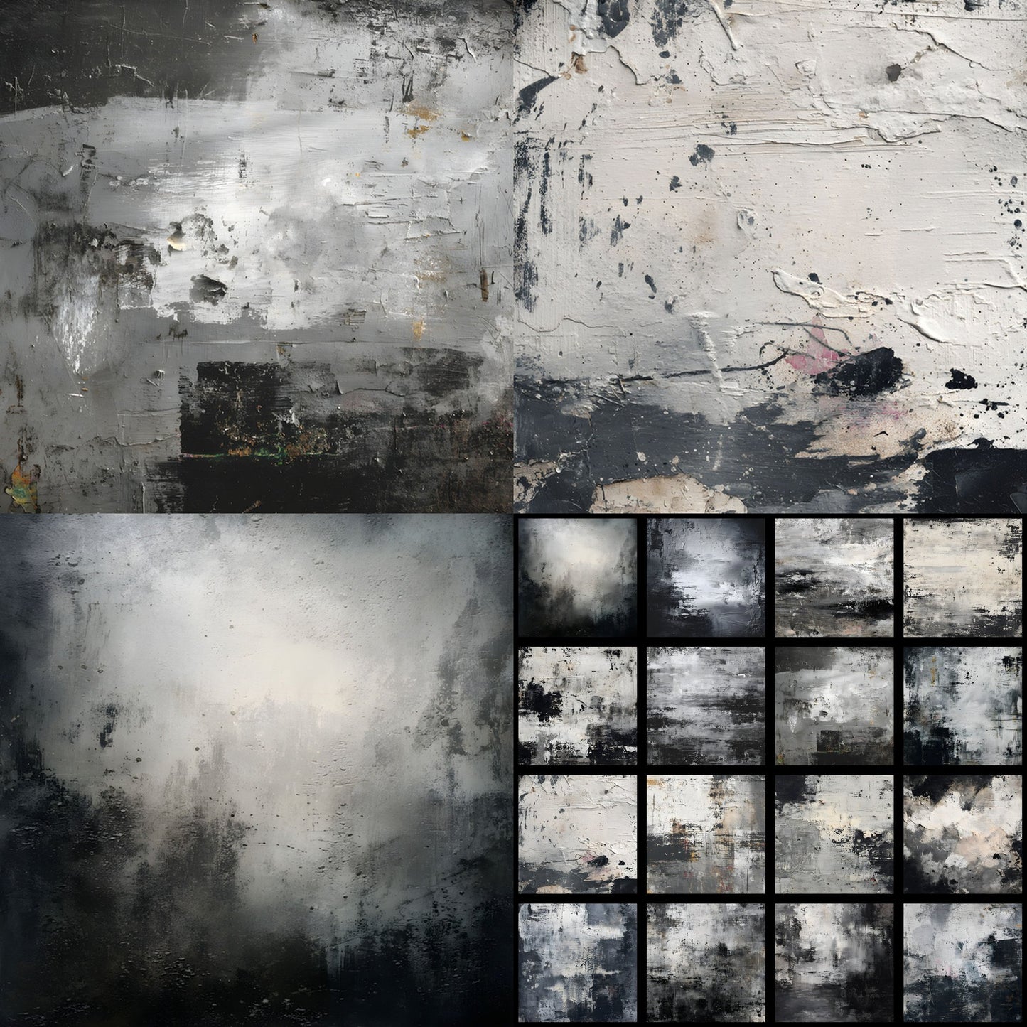 Abstract Texture Photography Backdrop, Artistic Digital Background for Creative Portraits, Fine Art Photo Overlay, Square Format Design