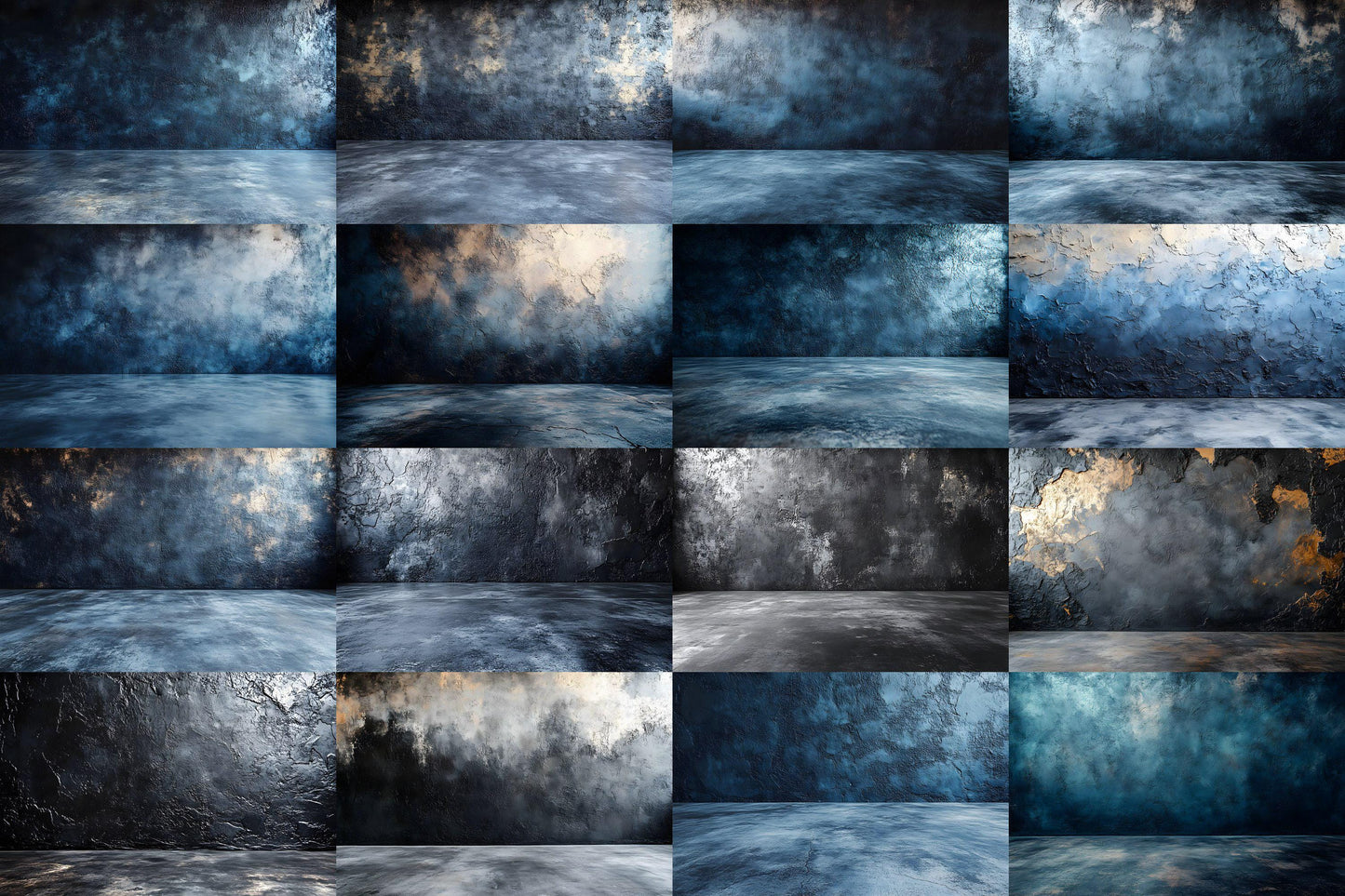 Dark Charcoal Wall Backdrop | Minimalist Digital Background | Textured Photography Backdrop