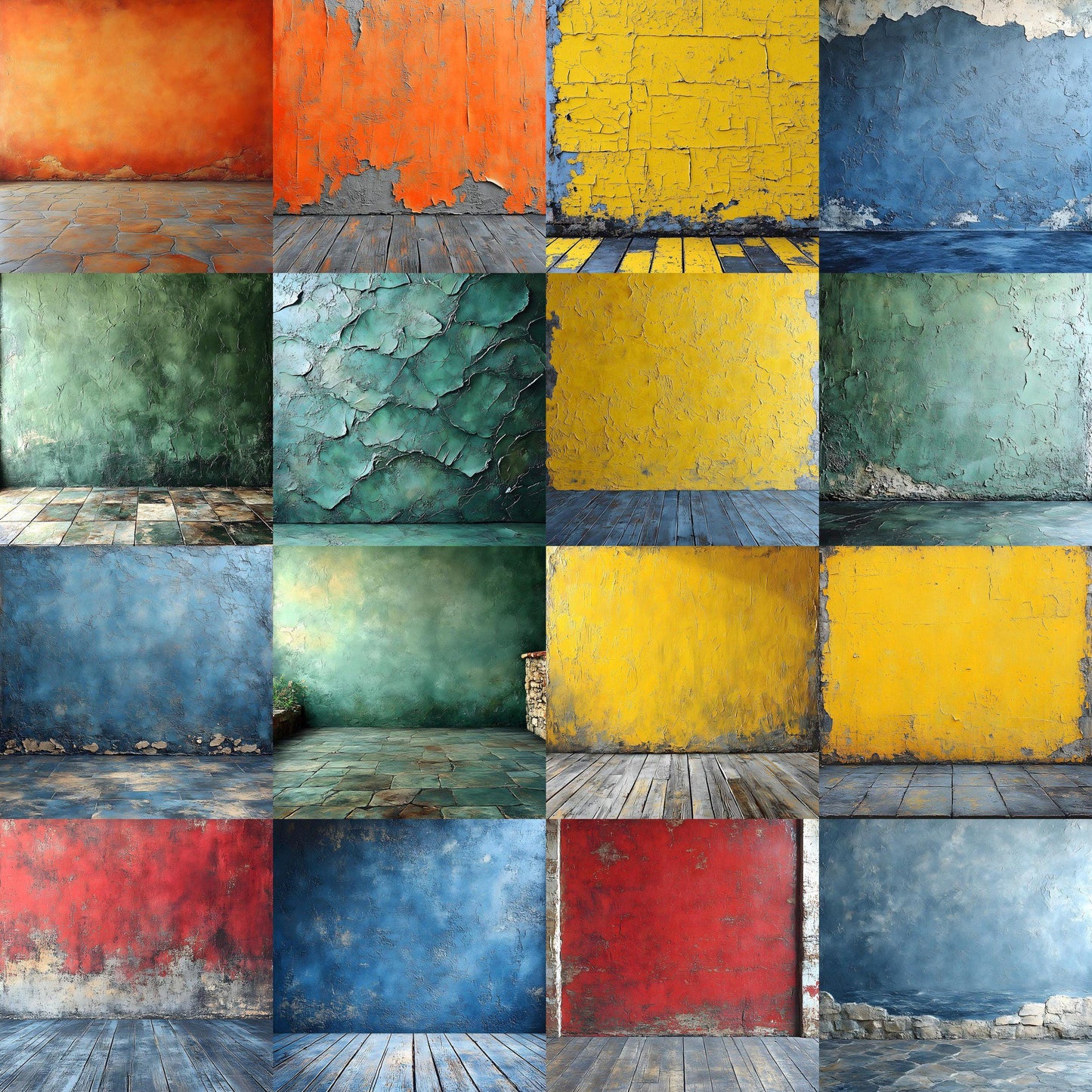 Textured Studio Backdrops - High-Quality Digital Backgrounds for Photography, Photoshop Overlays & Portrait Sessions