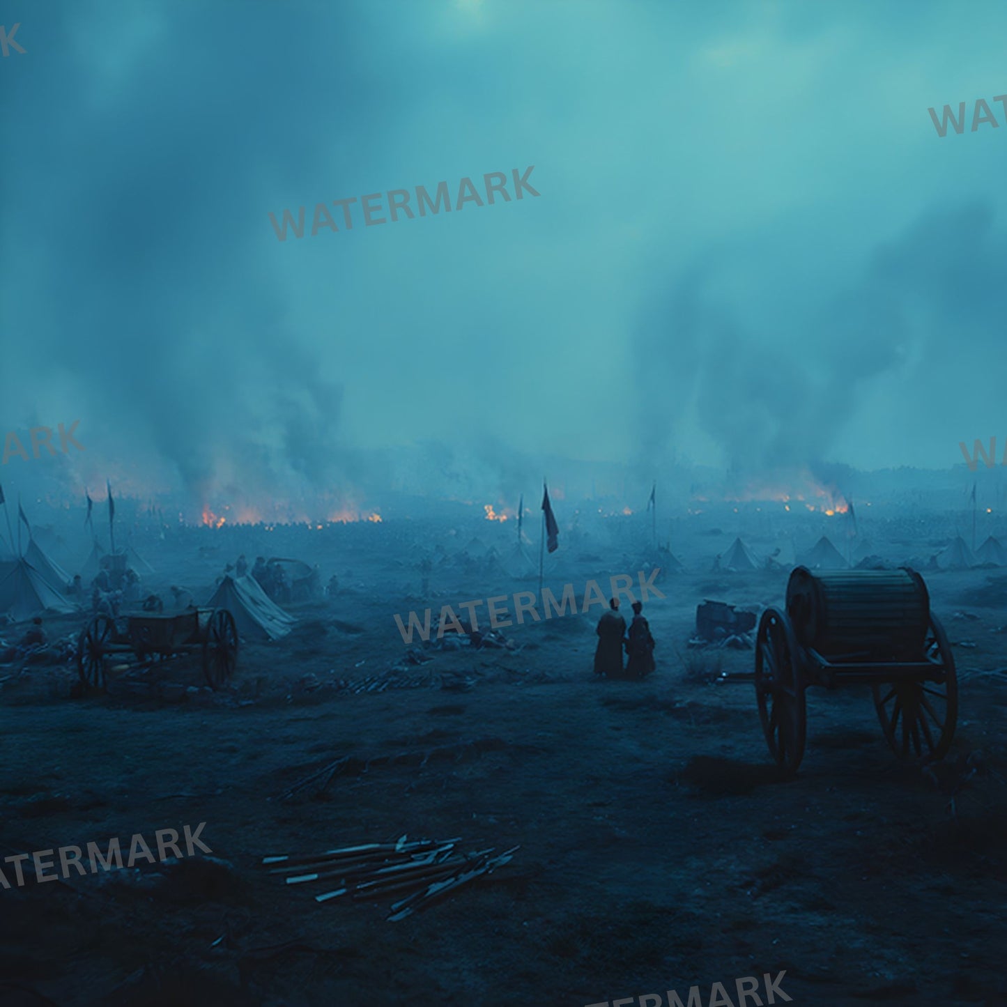 Battlefield Digital Backdrop, War Zone Background, Apocalypse Photography Prop, Military Aftermath Square Image, Dramatic Photo Booth, Post-Apocalyptic Scene