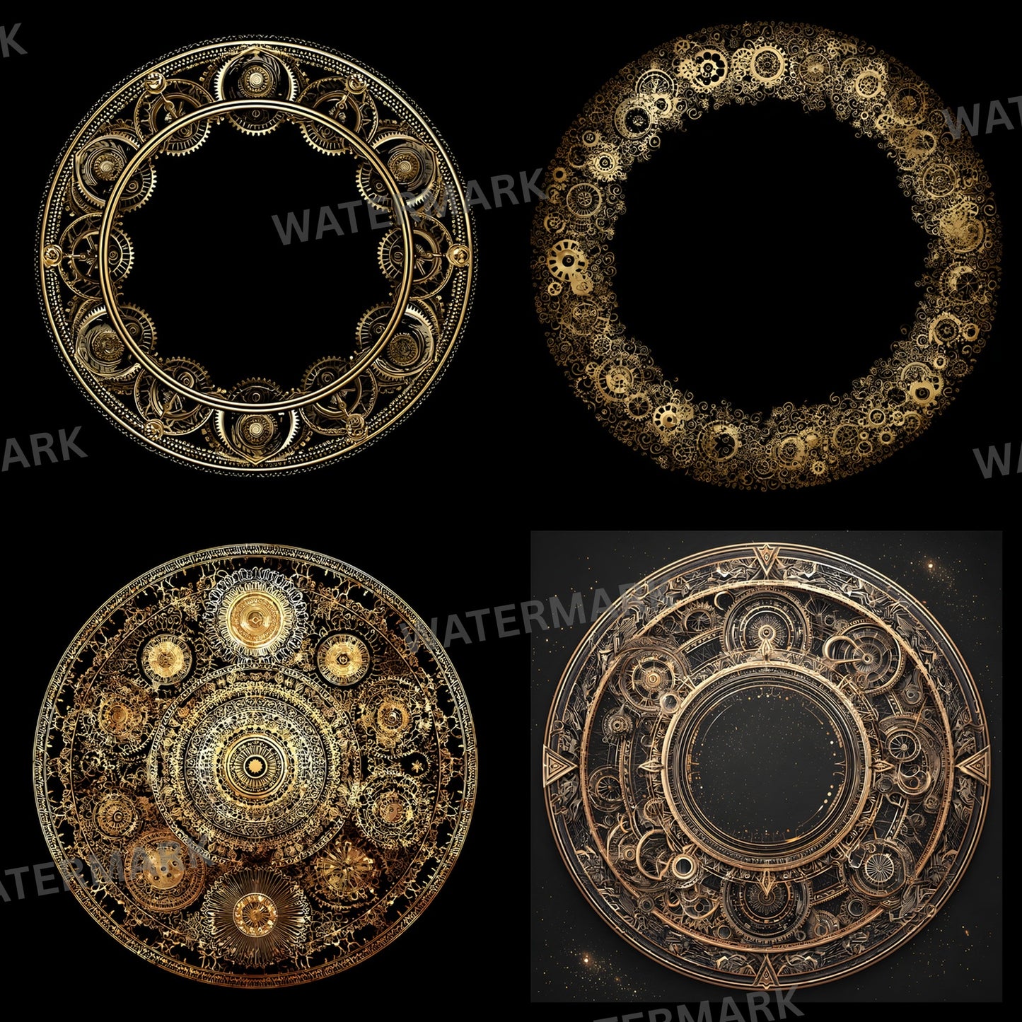 Shimmering Gold Circular Backdrop, Elegant Photography Background, Digital Download for Portraits, Token Design, Photo Booth Prop