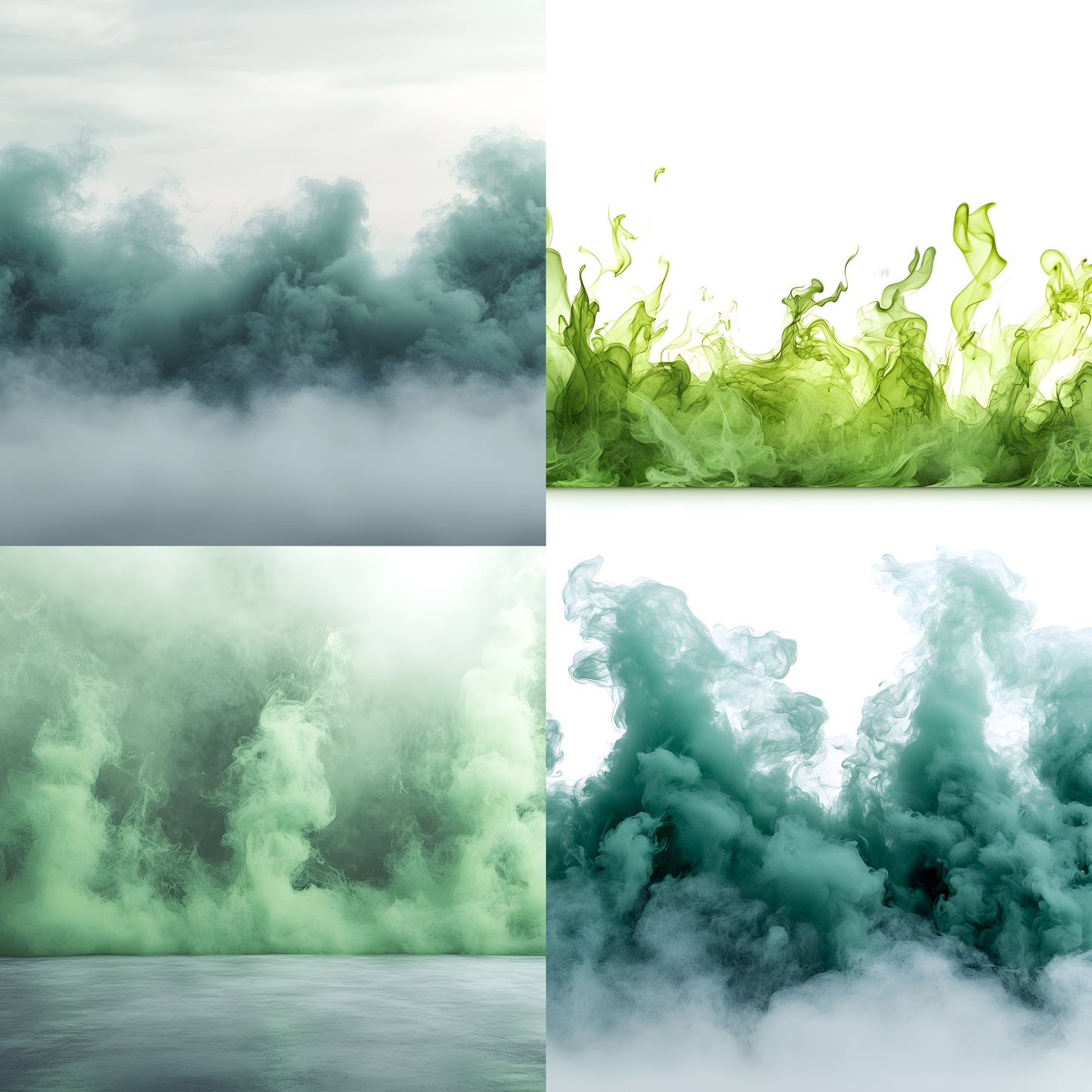 Green Smoke Sports Photography Backdrop, Digital Background for Athlete Portraits, Action Scene Photo Overlay, Sports Team Photo