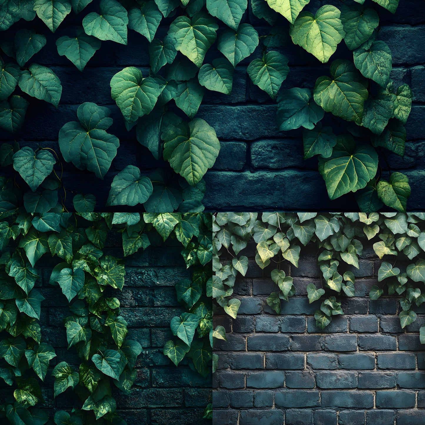 Summer Ivy Leaves Digital Backdrop, Greenery Background for Photography, Nature Photo Prop, High-Resolution Images
