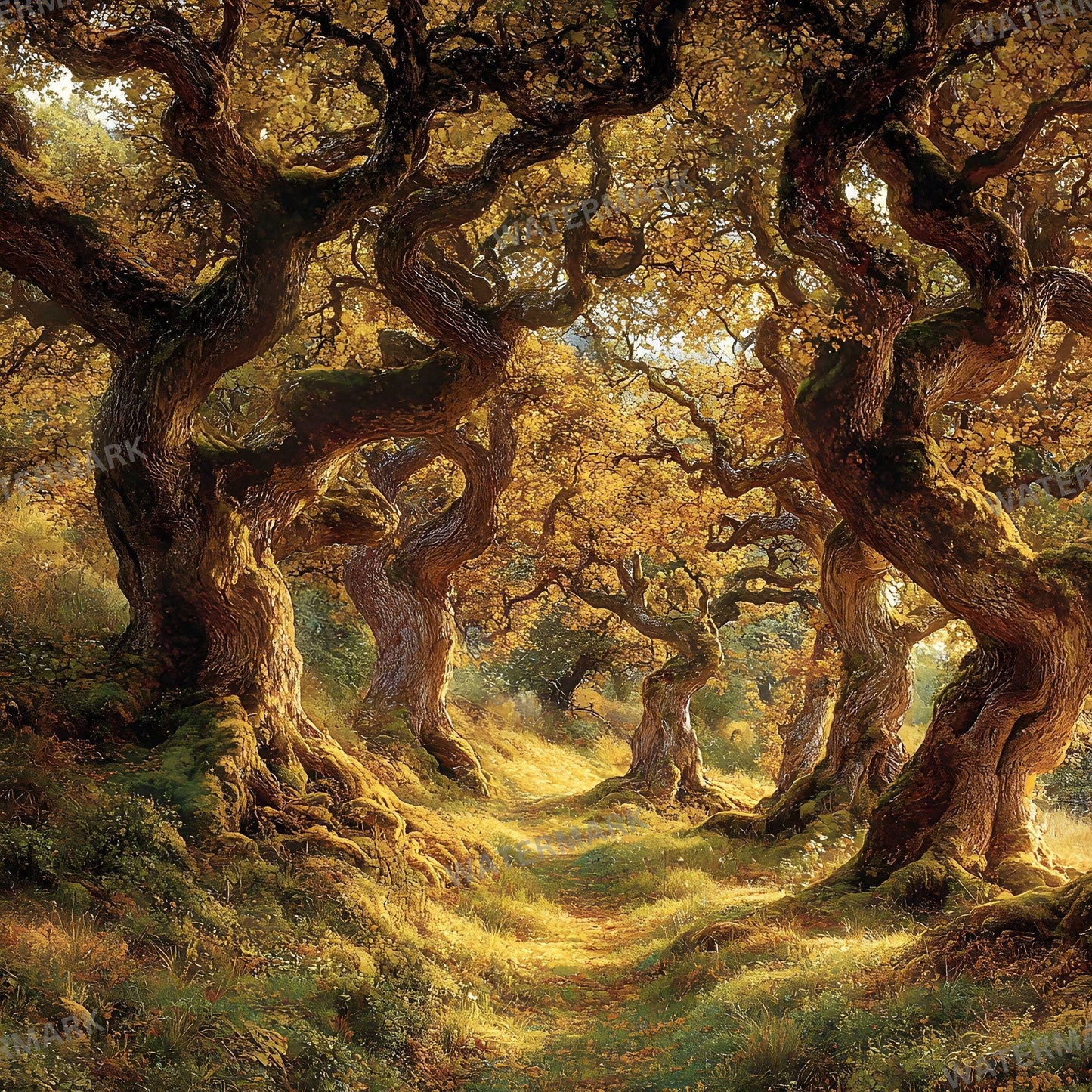 Ancient Oak Digital Photography Backdrop - 96x96px Overlay for Stunning Studio Composites Wallpaper Portrait Backgrounds