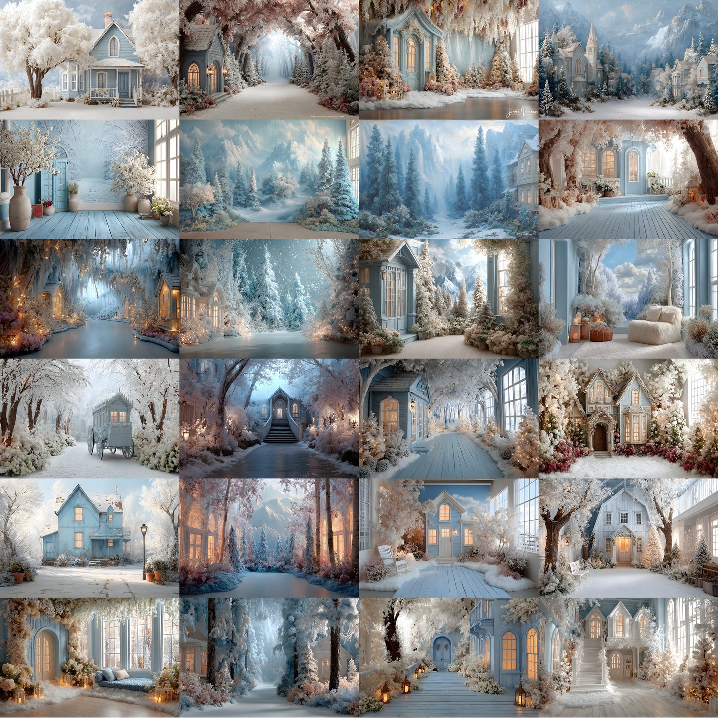 Abstract Photography Backdrop, Digital Background for Portrait Photography, Artistic Scene, High-Resolution Download