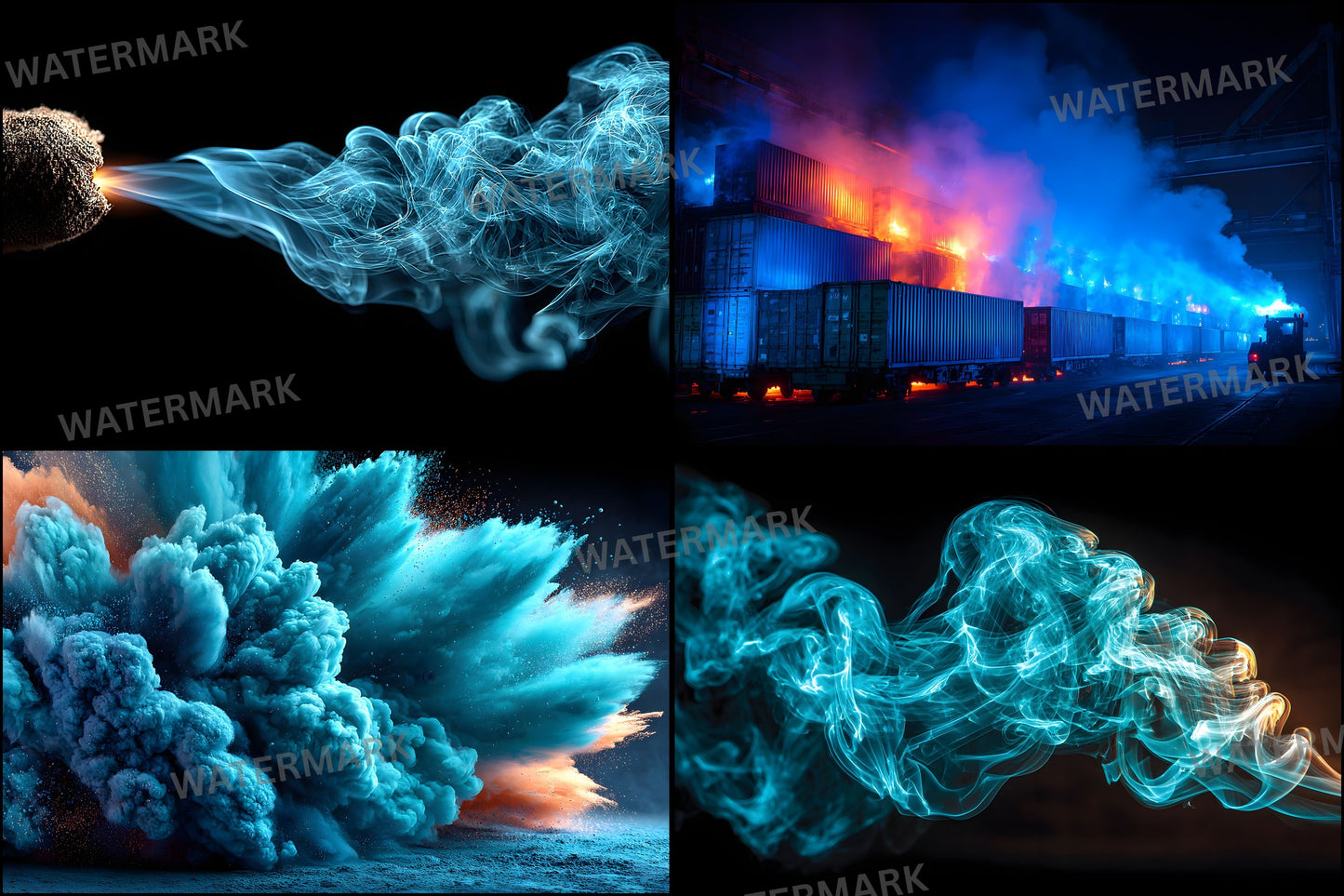 Navy Blue Smoke Sports Photography Backdrop, Moody Athlete Background, Digital Download for Dramatic Portraits, Photo Overlays