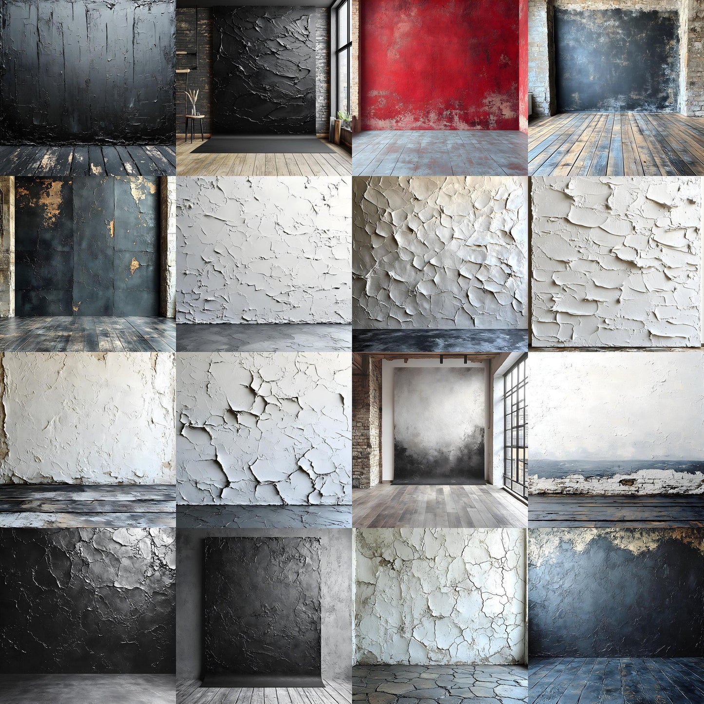 Textured Studio Backdrops - High-Quality Digital Backgrounds for Photography, Photoshop Overlays & Portrait Sessions