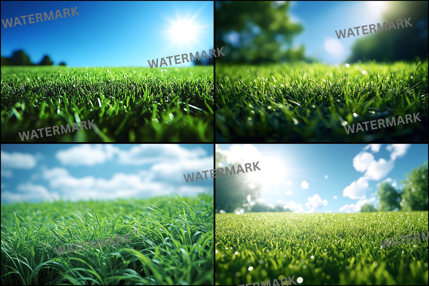 Open Field Photography Backdrop, Bright Background, Digital Download for Spring Portraits, Scenic Photo Booth Prop, Vibrant Meadow Scene