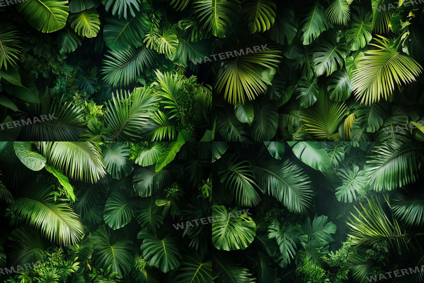 Aerial Tropic Leafy Green Backdrops - TV wallpaper, 16:9 ratio.perfect for streaming backgrounds, Photoshop, Overlays, Photography Backdrops